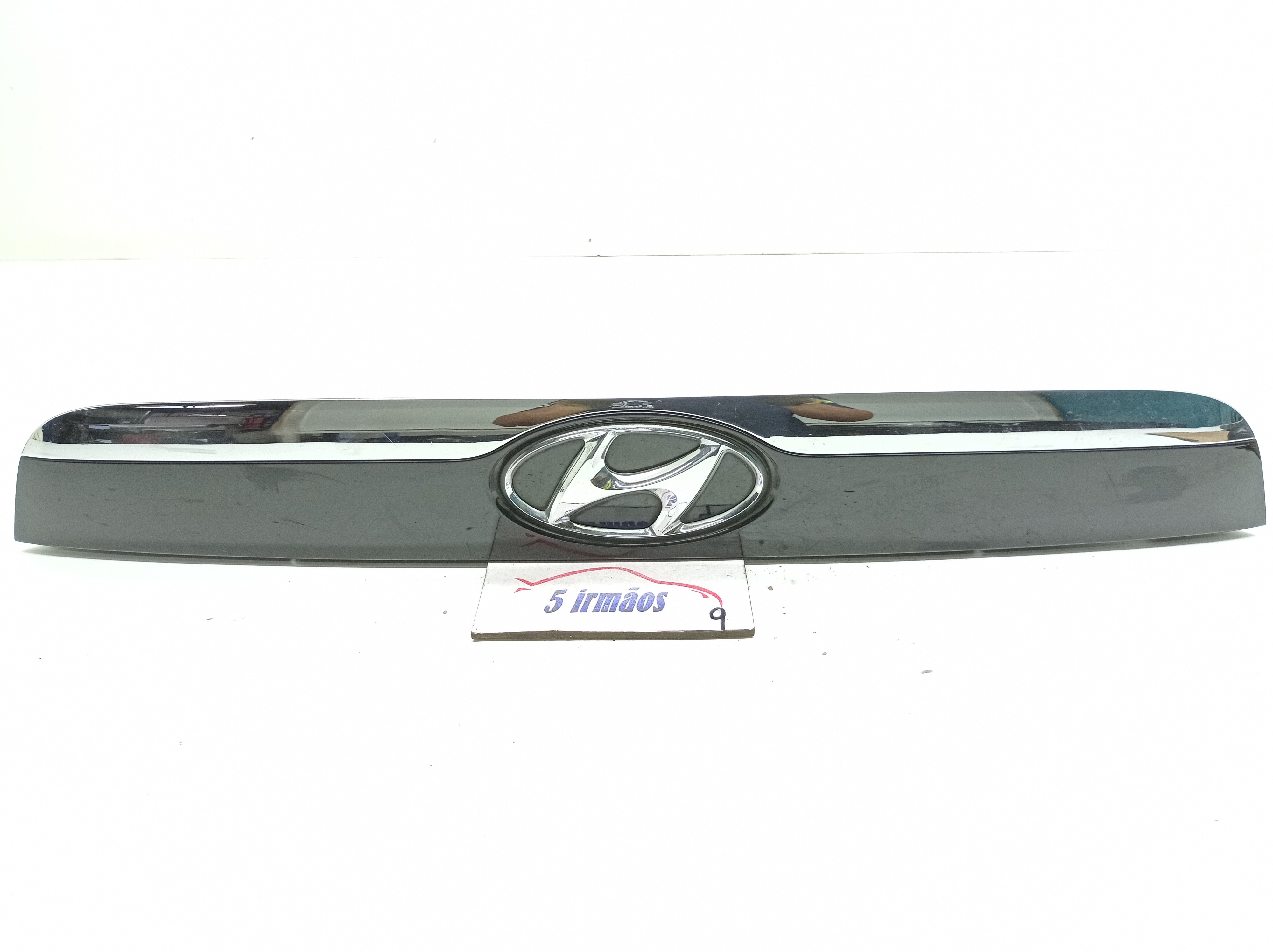 Moldura Tampa Traseira C/luz Placa Hyundai Veracruz 3.8 2007
