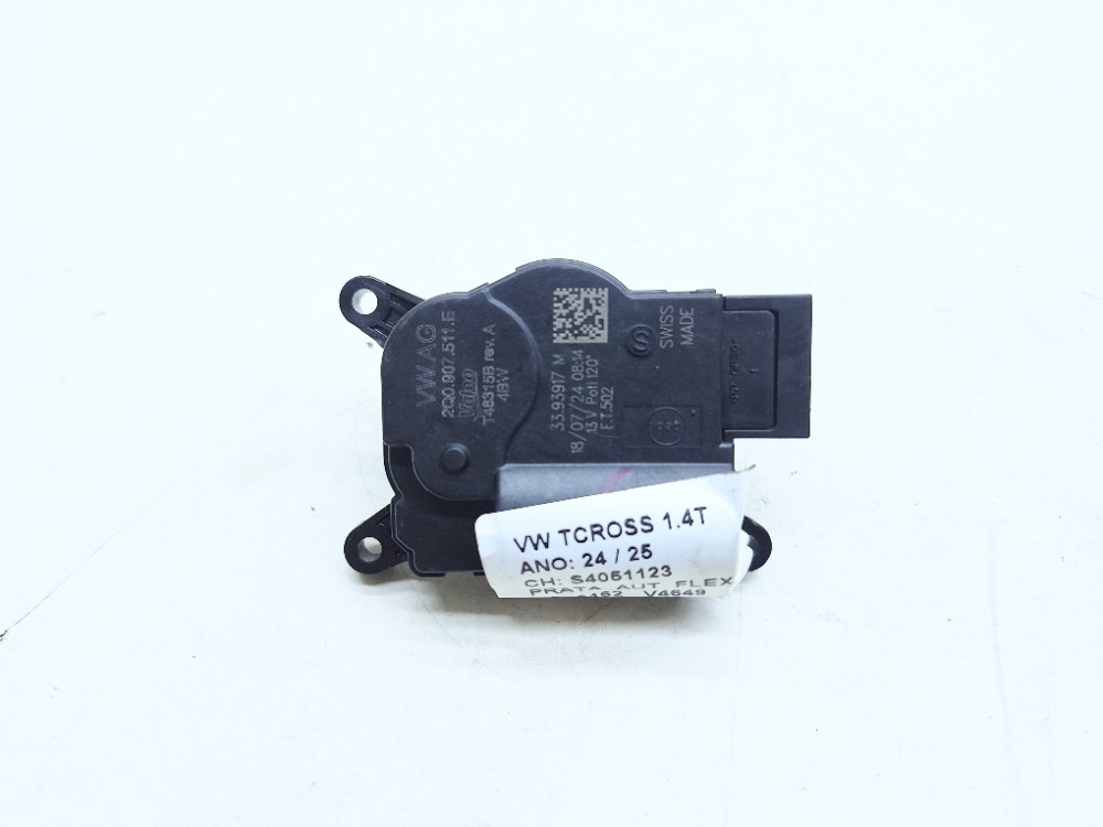 Motor Atuador Caixa Ar Vw Tcross Tsi 1.4 2025 2q0907511e