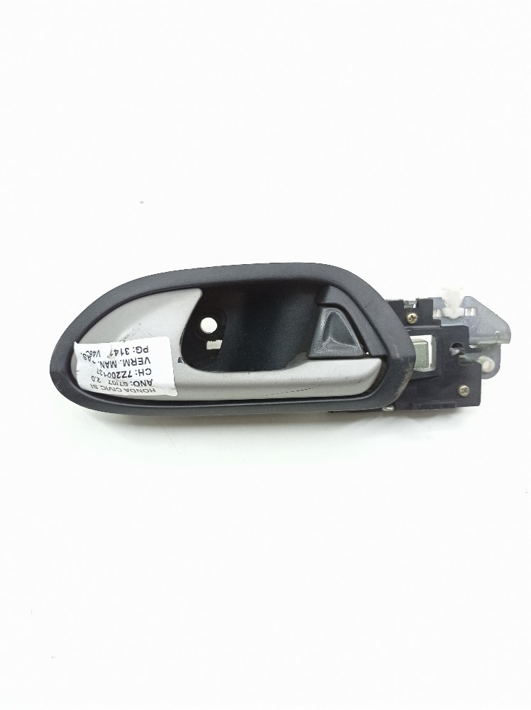 Maçaneta Interna Traseira Esquerda Honda Civic Si 2.0 2007 Traseira