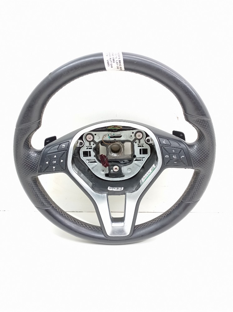 Volante Aro Direção S Bolsa Mercedes B200 1.6 2013 2014 Preto