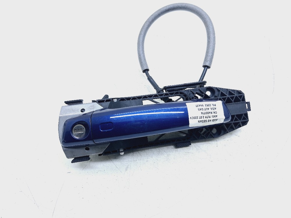 Maçaneta Externa Dianteira Esquerda Audi A3 Sedan 2.0 2019 Azul Dianteira