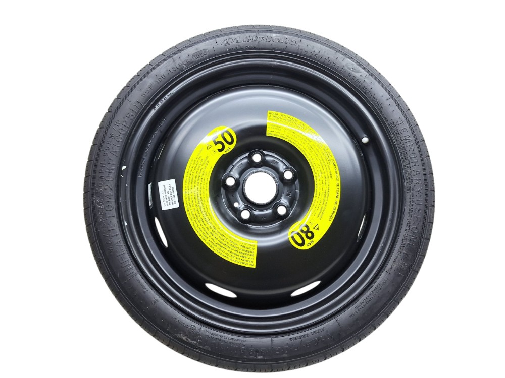 Roda Estepe C Pneu Aro 18 125/ 70 Vw Taos Tsi 1.4 2024