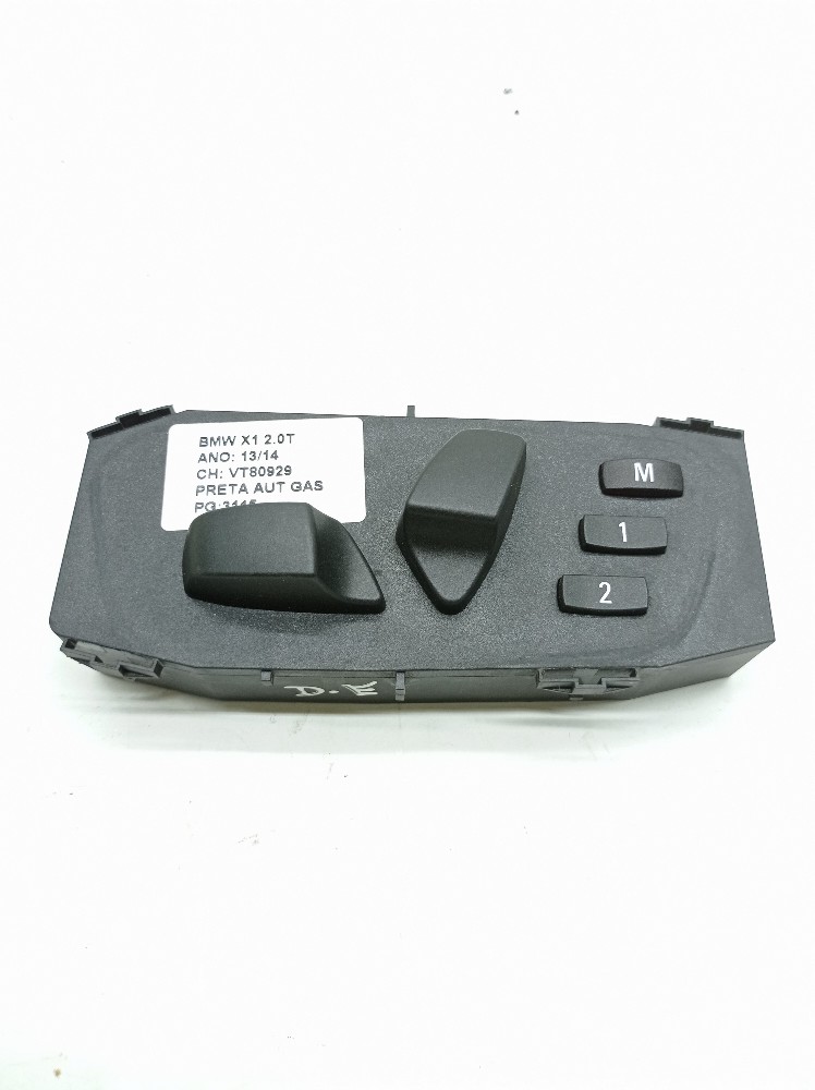 Comando Ajuste Banco Dianteiro Esquerdo Bmw X1 2.0 2013 2014