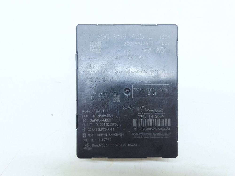 Módulo Keyless Vw Golf Gti 2.0 2019 3q0959435l