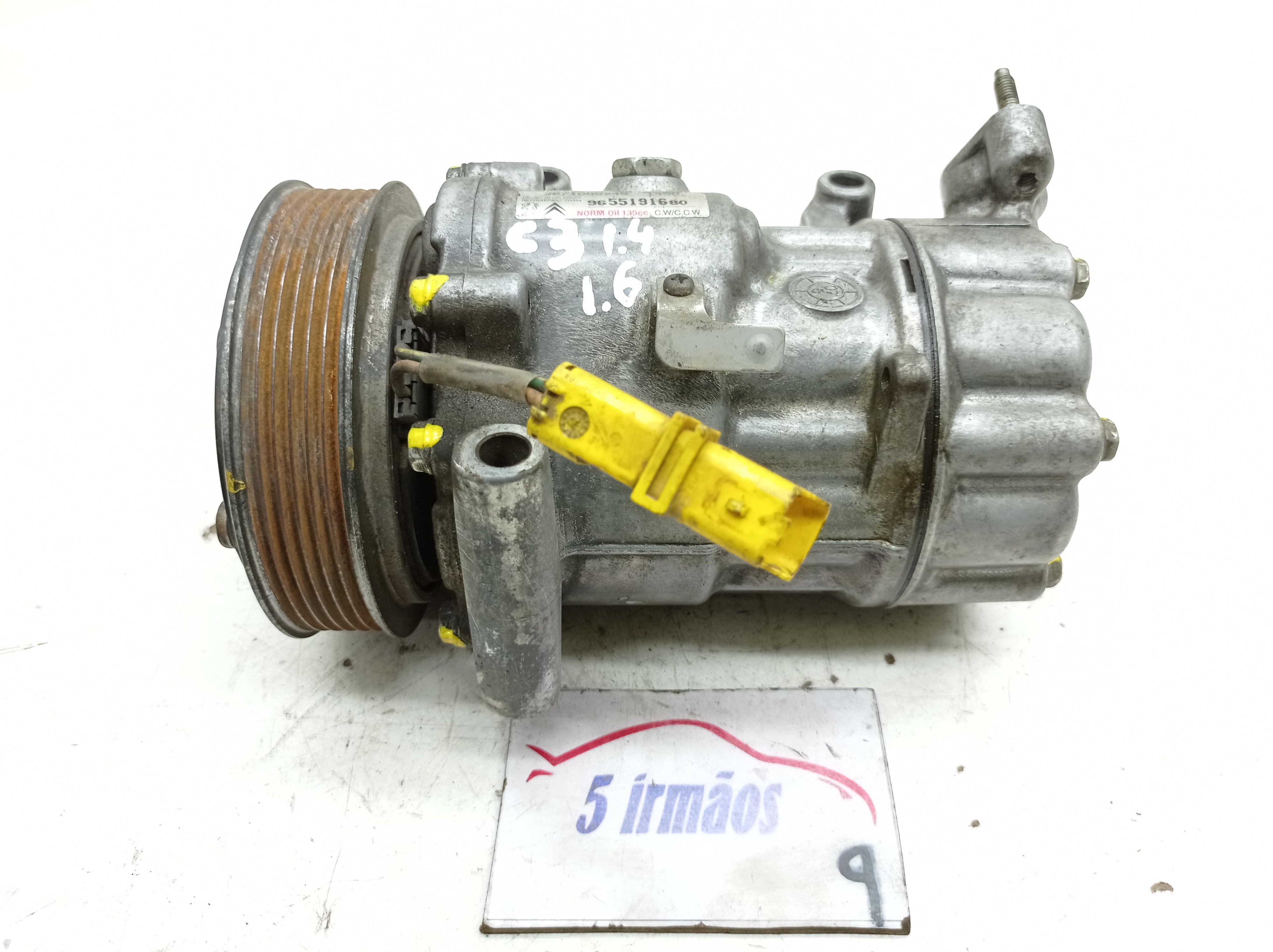 Compressor Ar Condicionado Citroen C3 1.4 / 1.6 2006