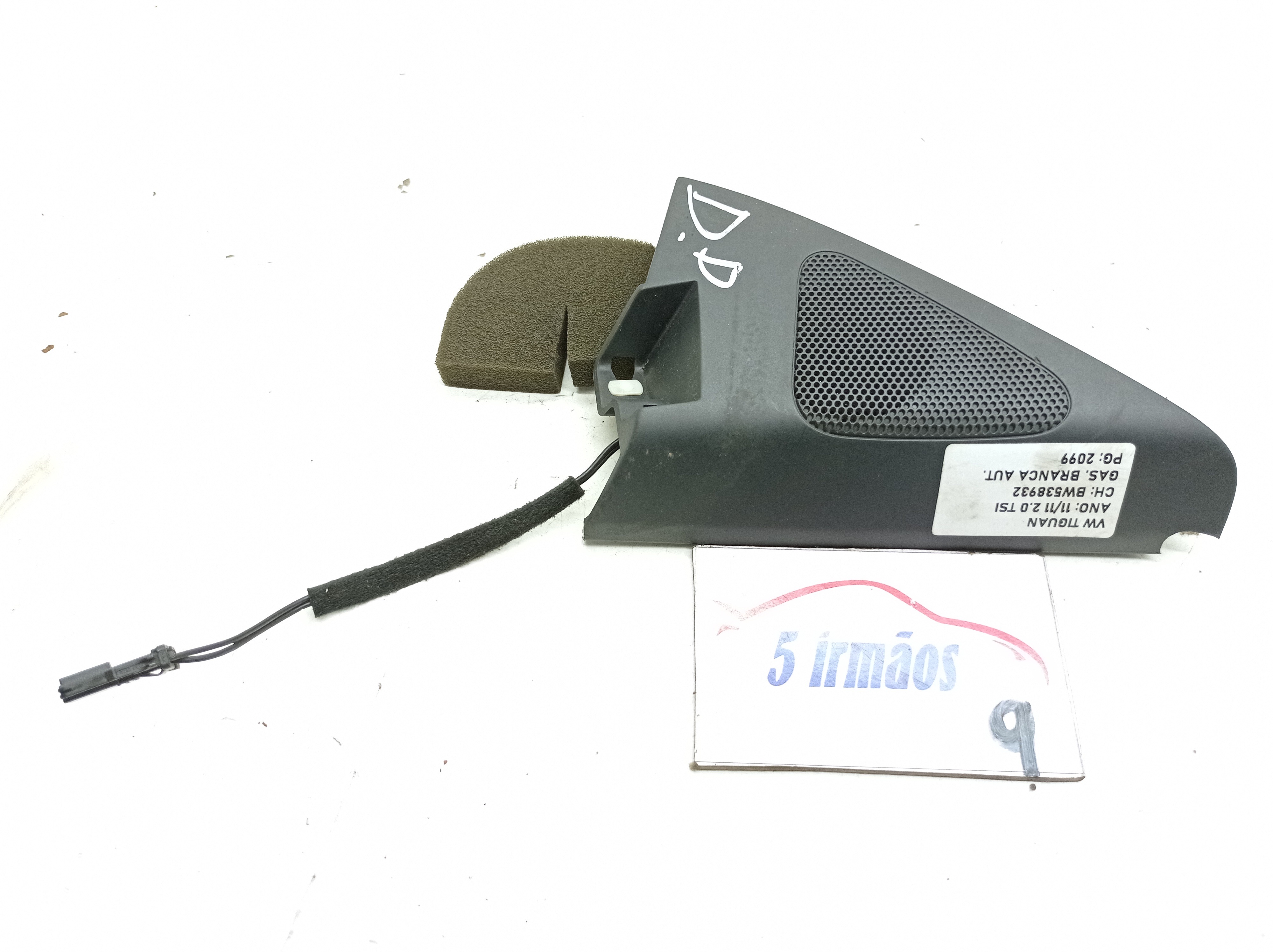 Acabamento Interno Retrovisor Direito Vw Tiguan Tsi 2011