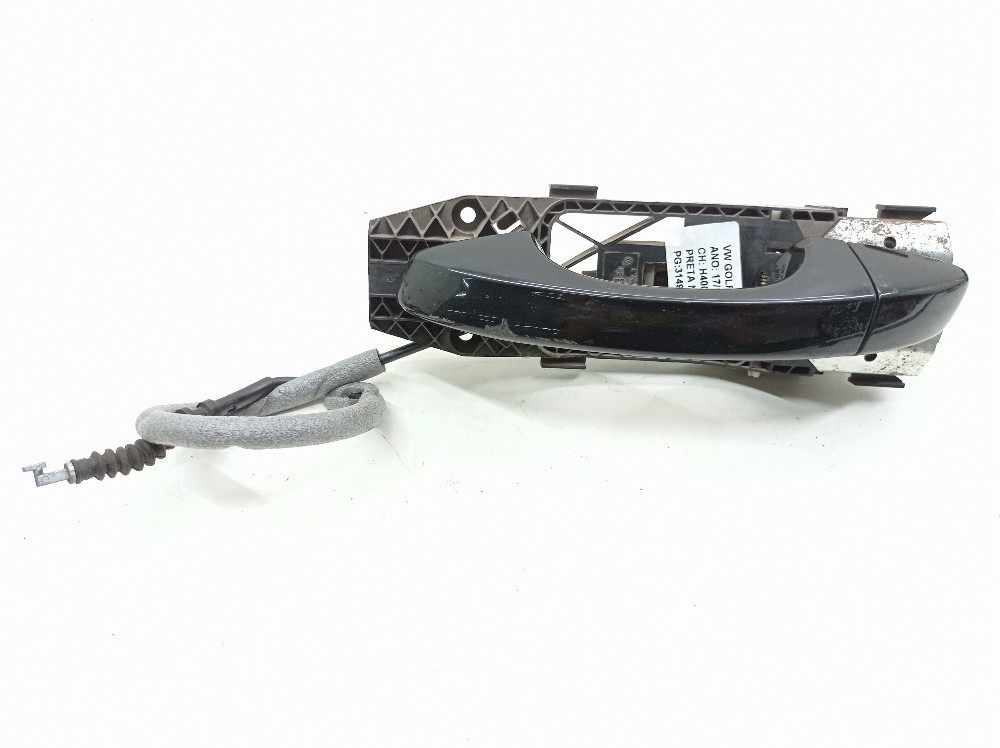 Maçaneta Externa Dianteira Esquerda Vw Golf Tsi 1.0 2017 Preto Dianteira