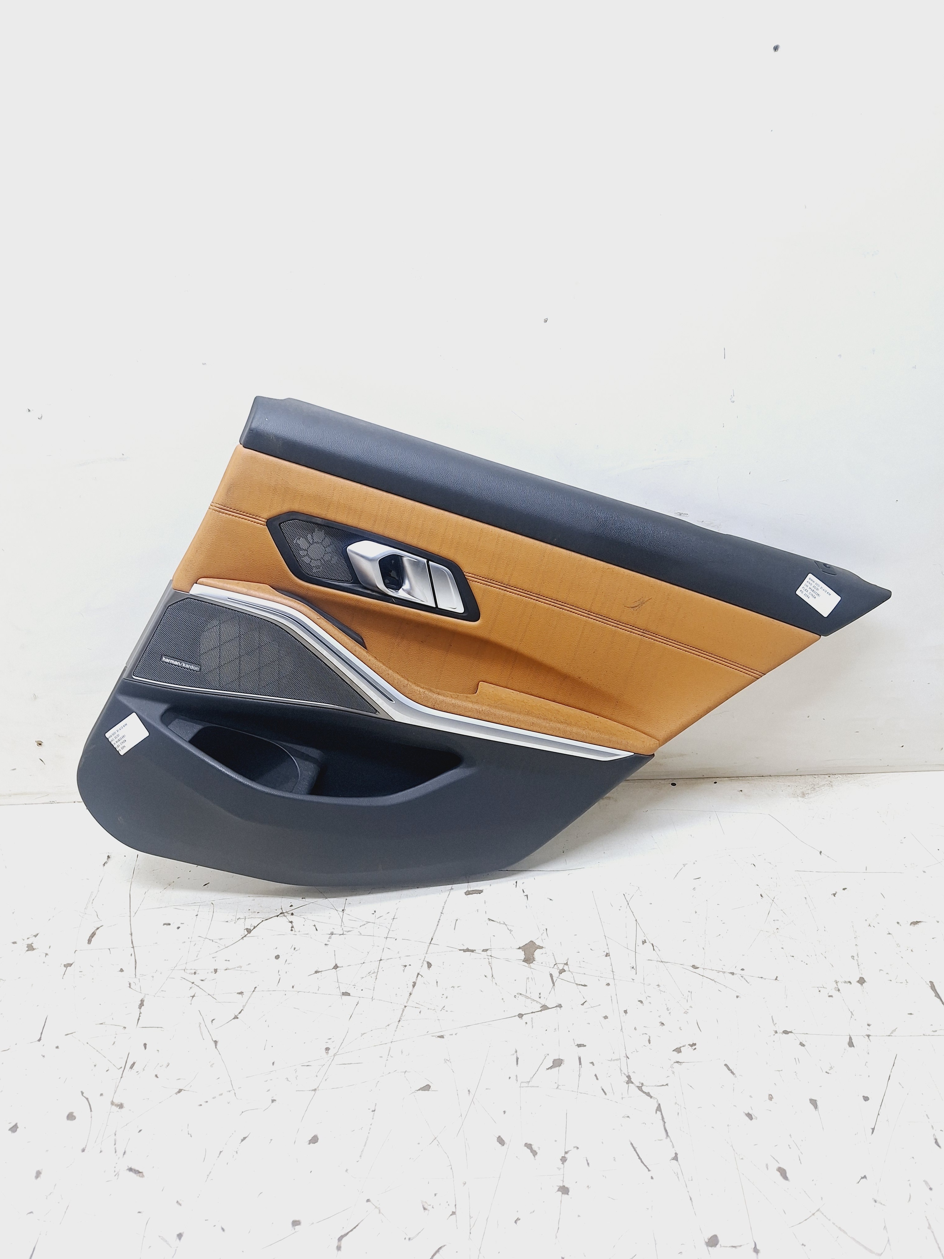 Forro Porta Traseiro Direito Bmw 320i 2.0 Turbo 2021 Preto