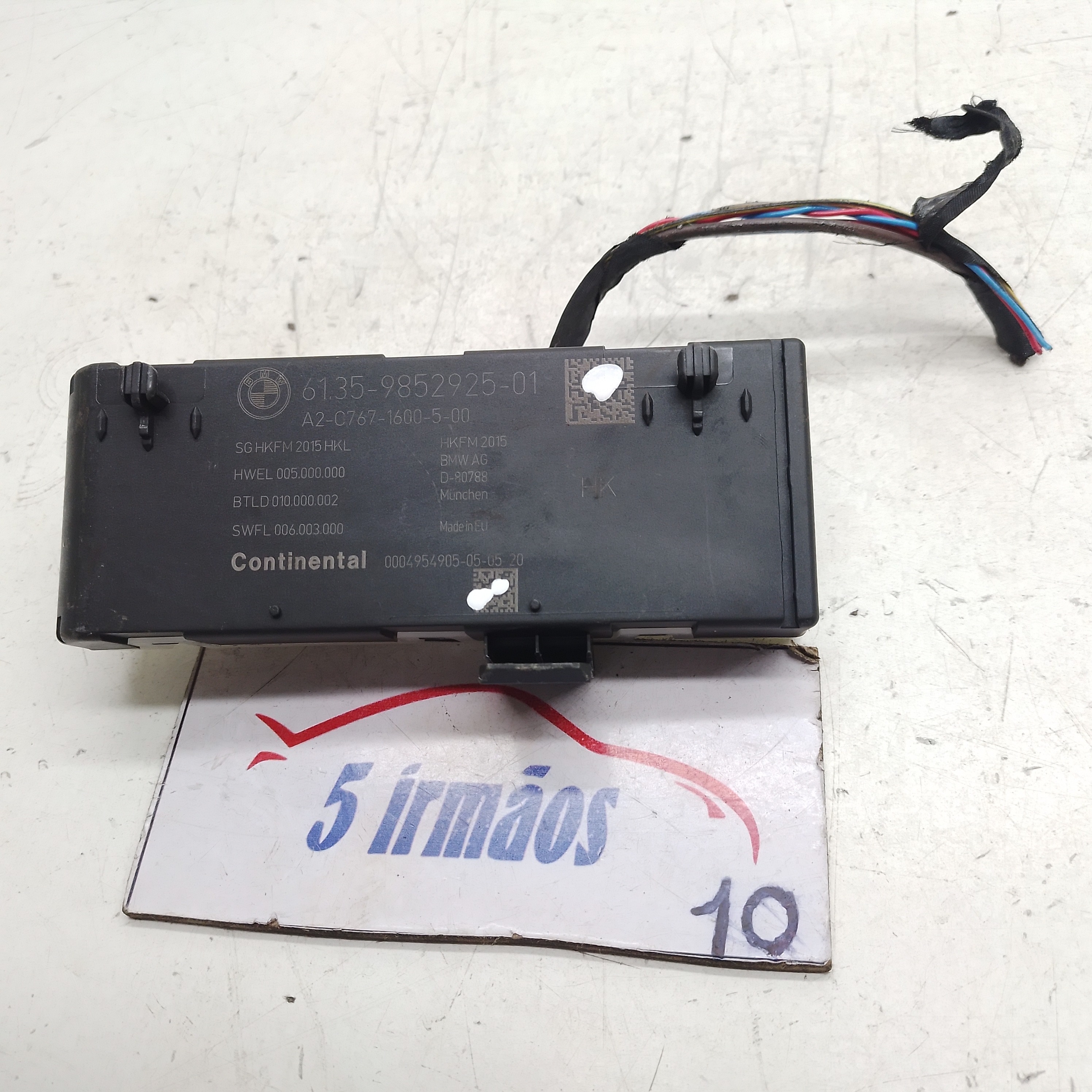 Módulo Tampa Traseira Bmw 320i 2.0 2020 / 2021 N61359852925