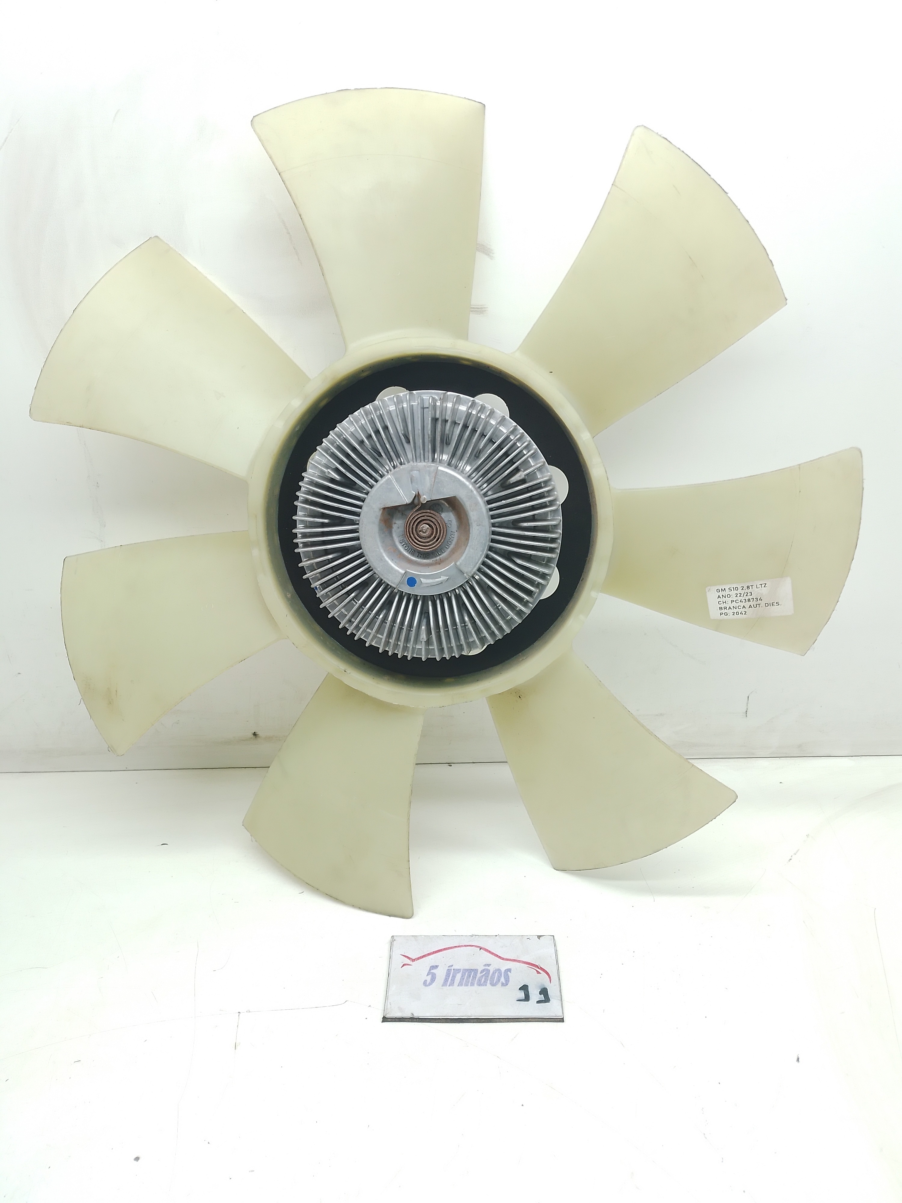 Ventoinha Radiador Chevrolet S10 Ltz 2.8 2022 / 2023