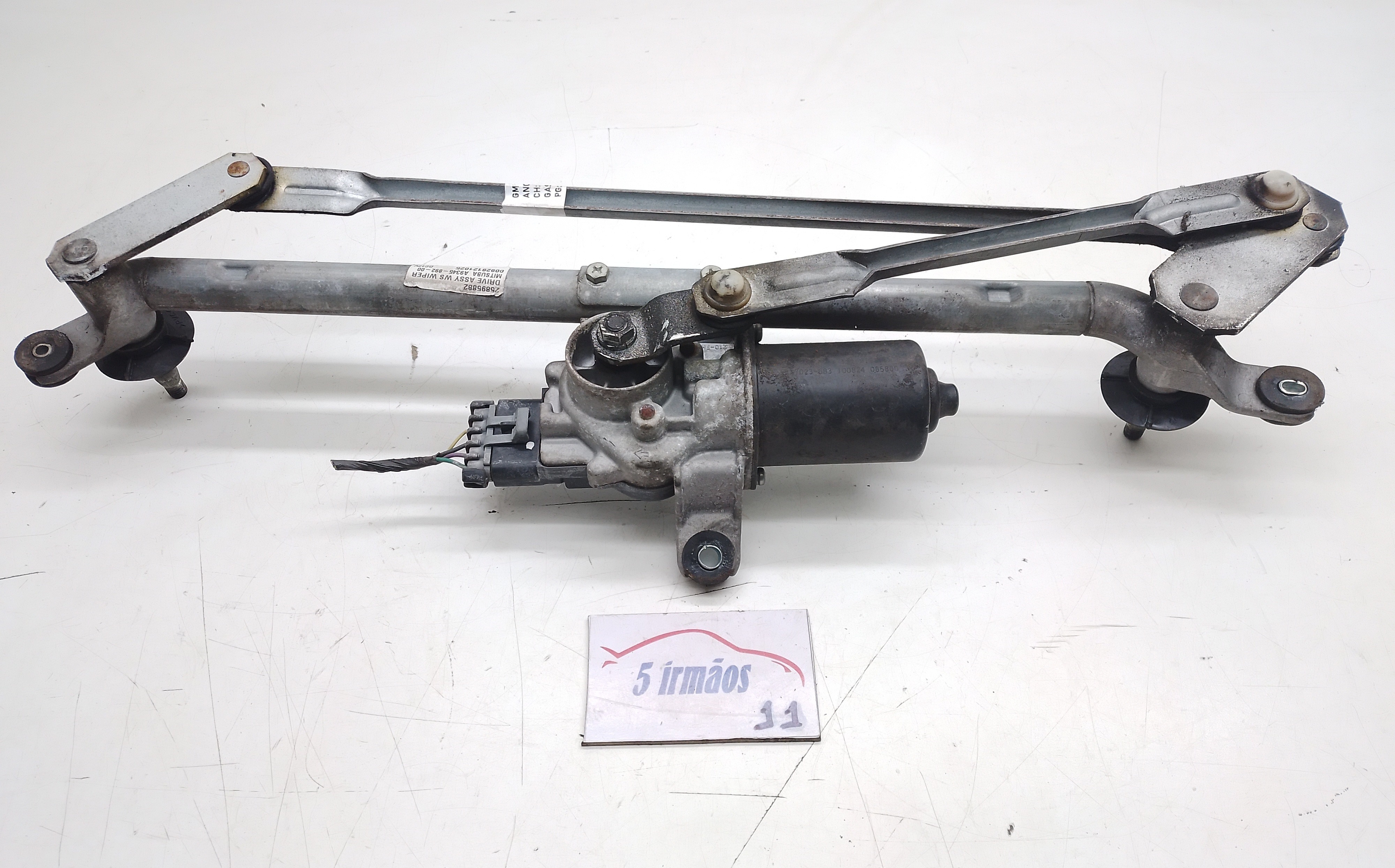 Motor Limpador Parabrisa Gm Malibu 2.4 2010 Nº25895882
