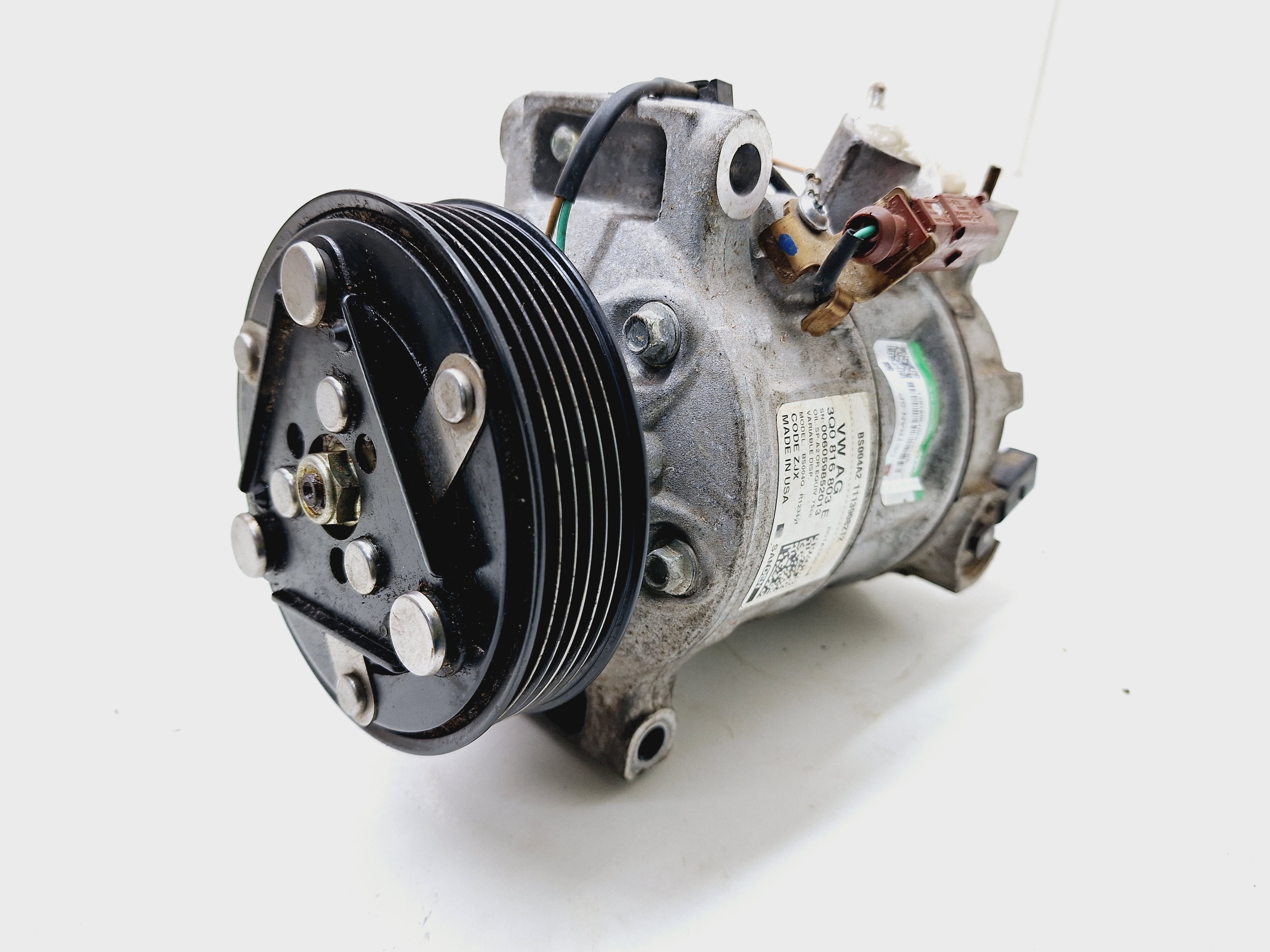 Compressor Ar Condicionado Vw Polo Gts 1.4 2023 7000km