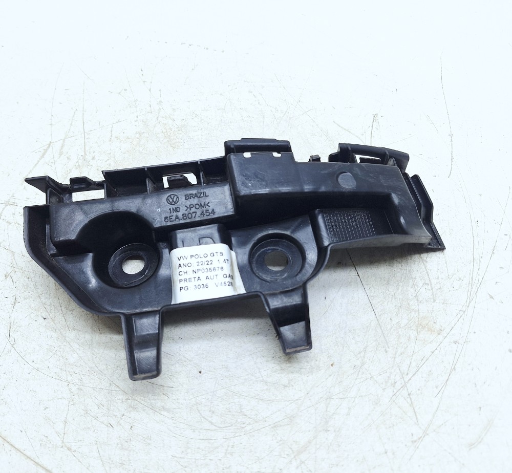 Guia Direito Parachoque Traseiro Vw Polo Gts 1.4 2022