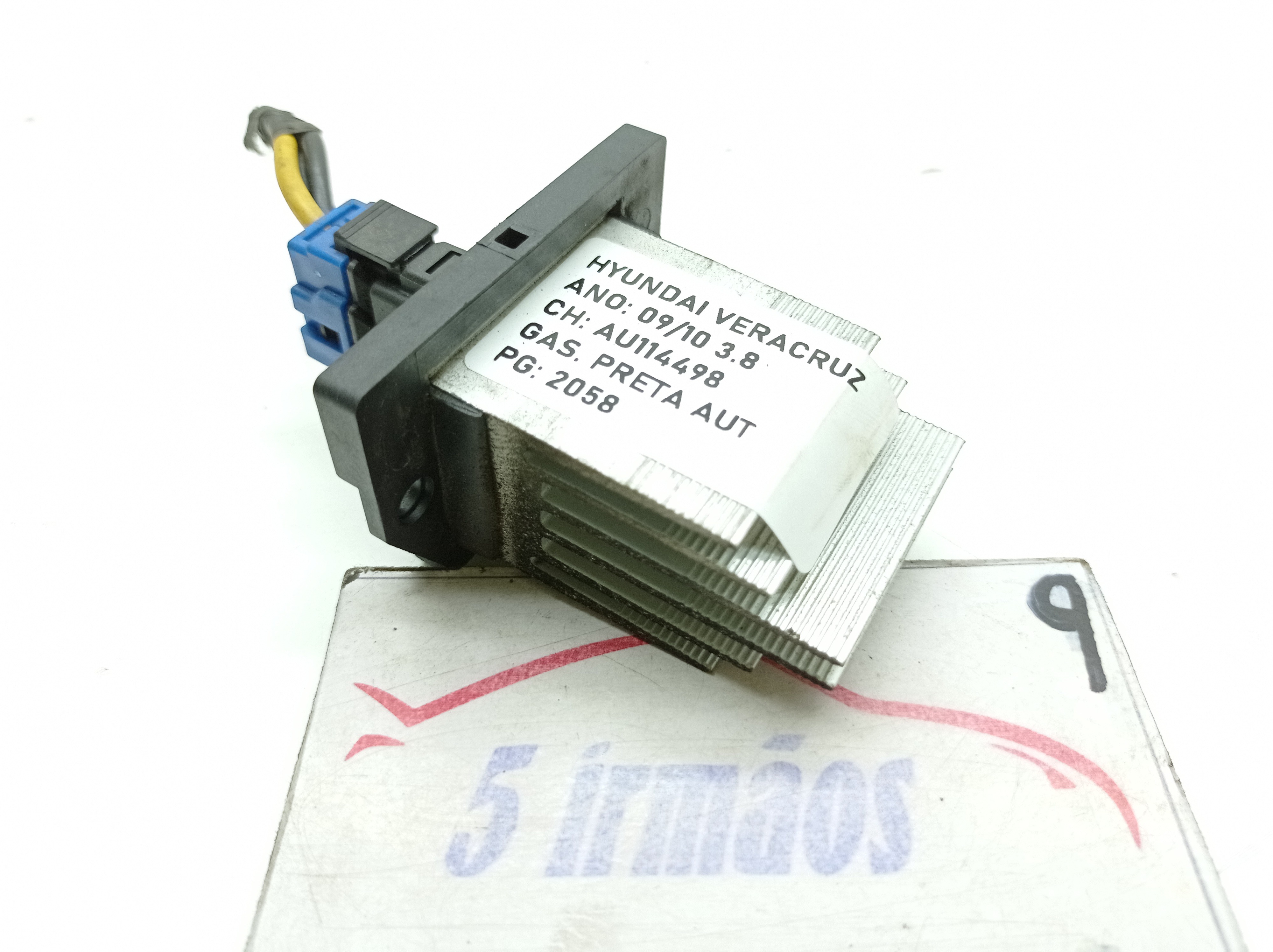 Resistência Ar Condicionado Hyundai Veracruz 3.8 2009 2010