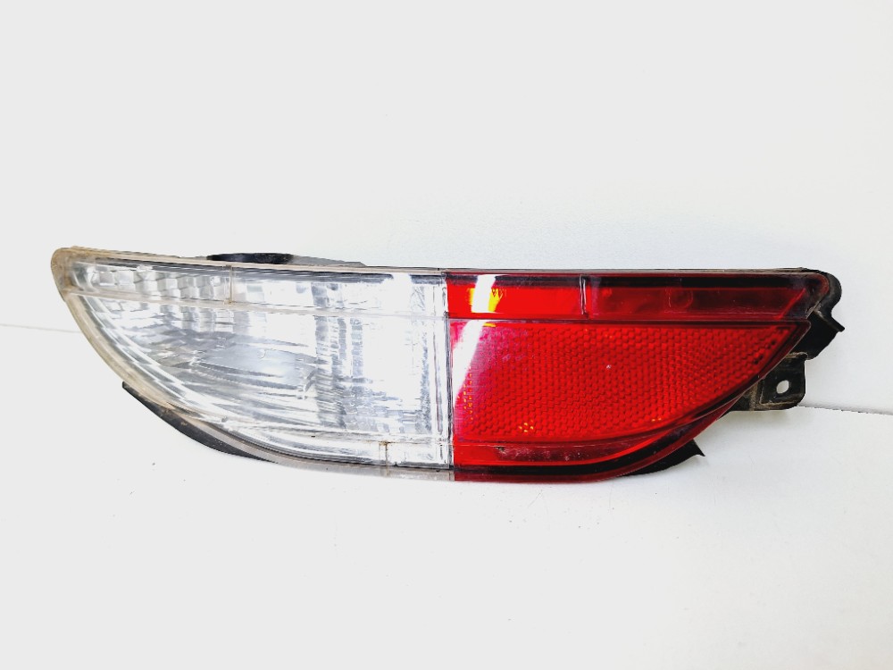 Refletor Olho Gato Traseiro Direito Fiat Toro 2020 2021 Vermelho E Transparente