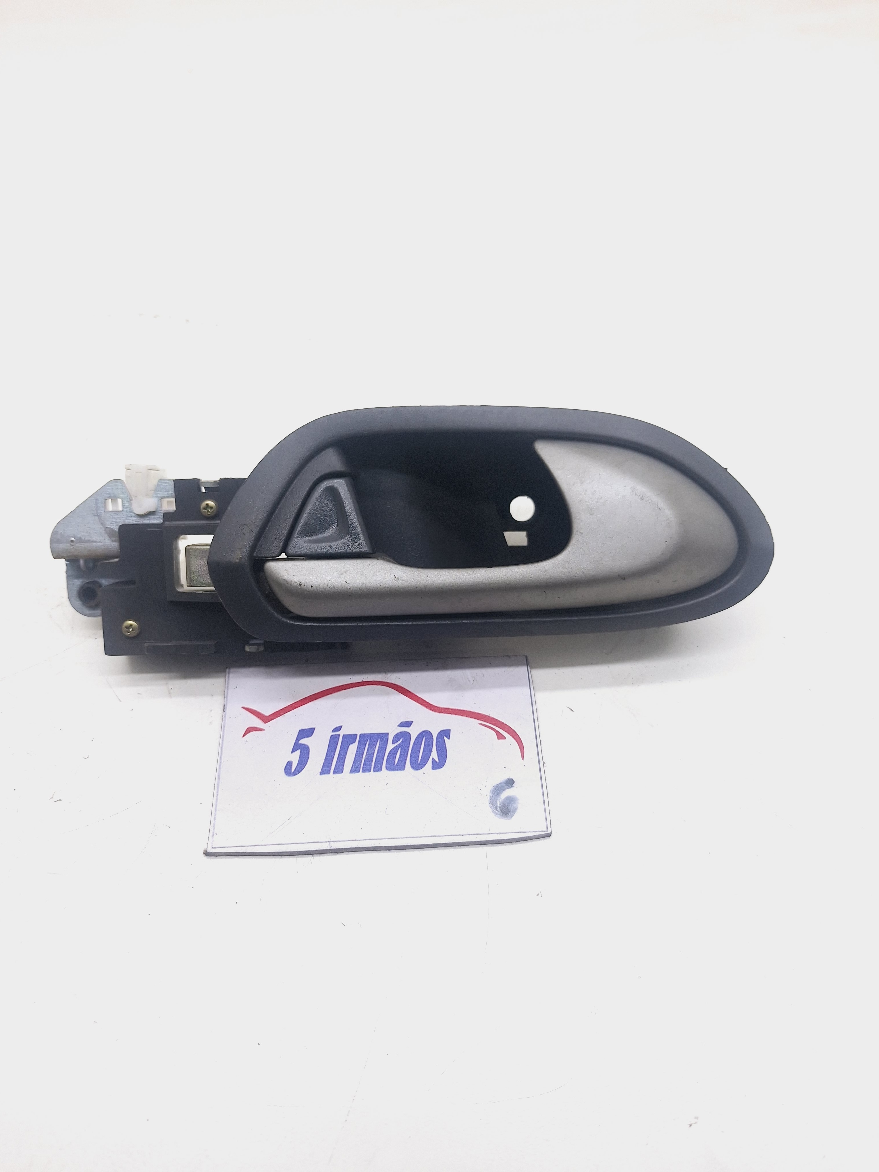 Maçaneta Interna Traseira Direita Honda Civic 1.8 2007/2010 Prateado