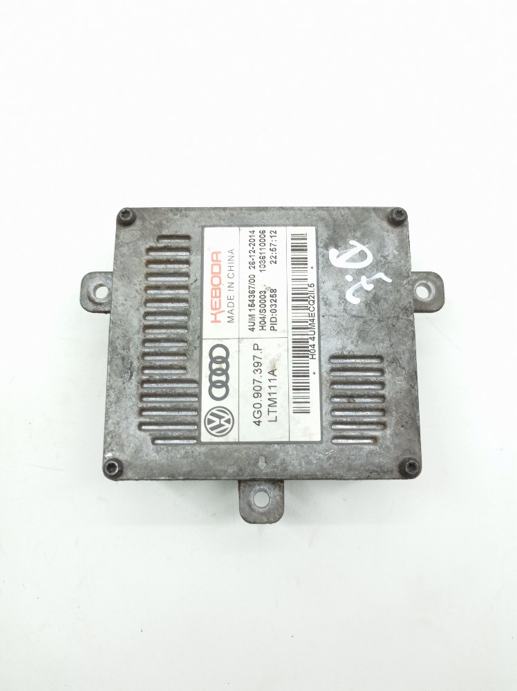 Módulo Reator Farol Audi A3 Sedan 1.8 2015 4g0907397p