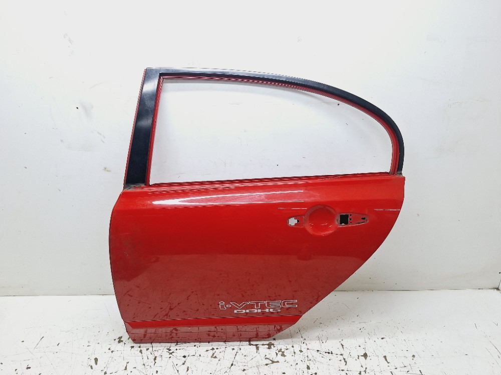 Porta Traseira Esquerda Honda Civic Si 2.0 2008 2009 Traseira Esquerdo Vermelho