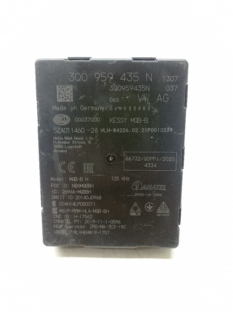 Módulo Keyless Vw Tiguan Tsi 2.0 2020 2021 3q0959435n