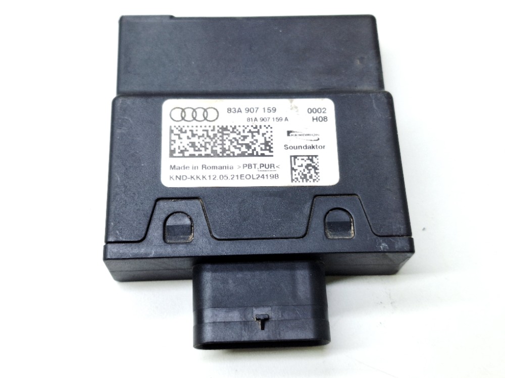 Módulo Controle Som Audi Rsq3 2.5 Tfsi 2021 2022 83a907159
