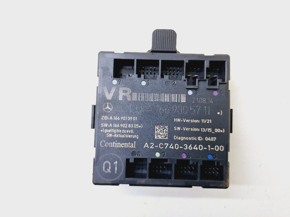 Módulo Porta Dianteiro Direito Mercedes Cla45 2.0 2014 2015