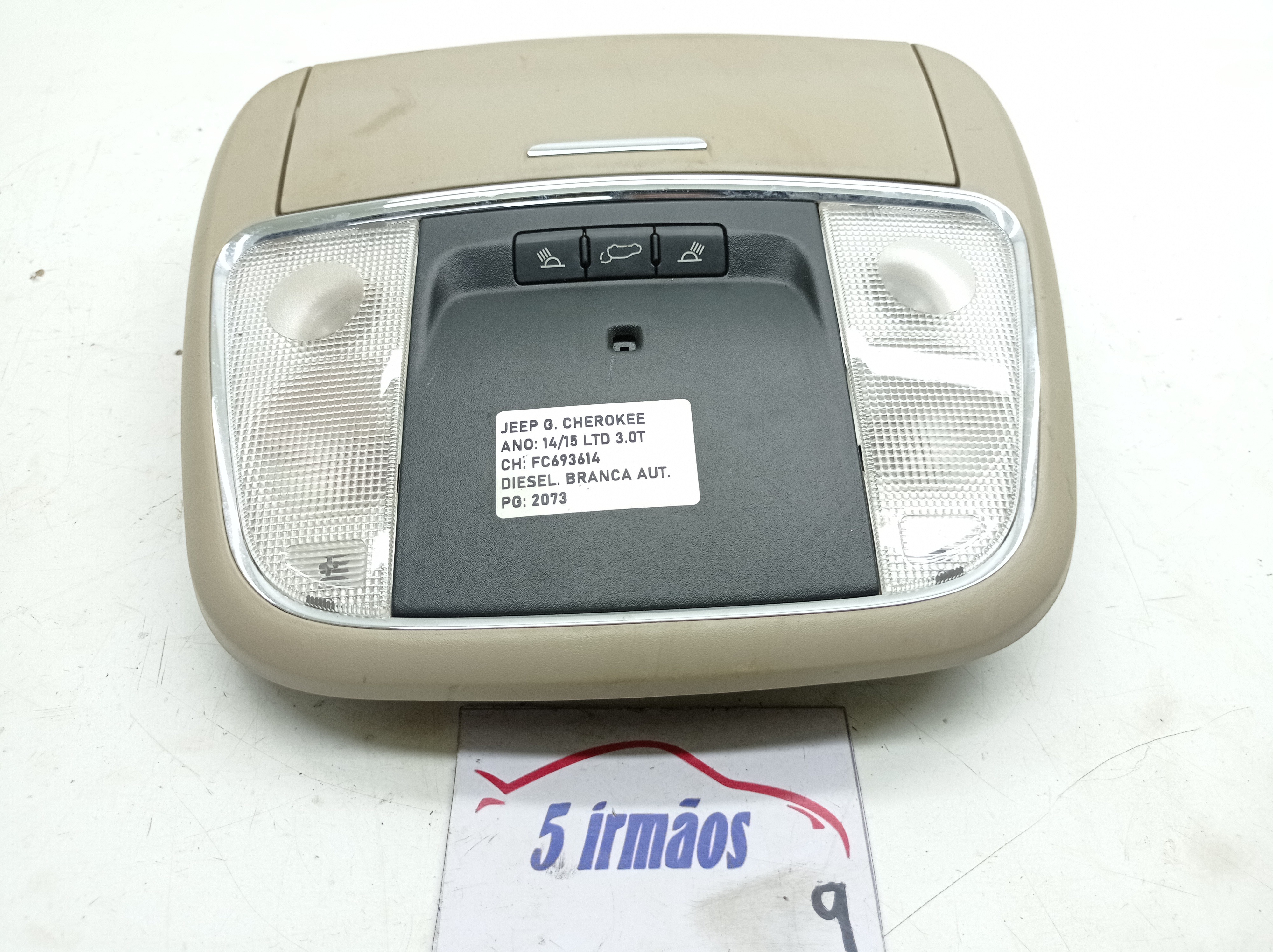 Luz Teto Cortesia Jeep Grand Cherokee 3.0 2014 2015