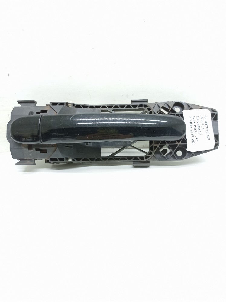 Maçaneta Externa Traseira Direita Vw Jetta 2.0 Asp 2011 2012 Preto Traseira