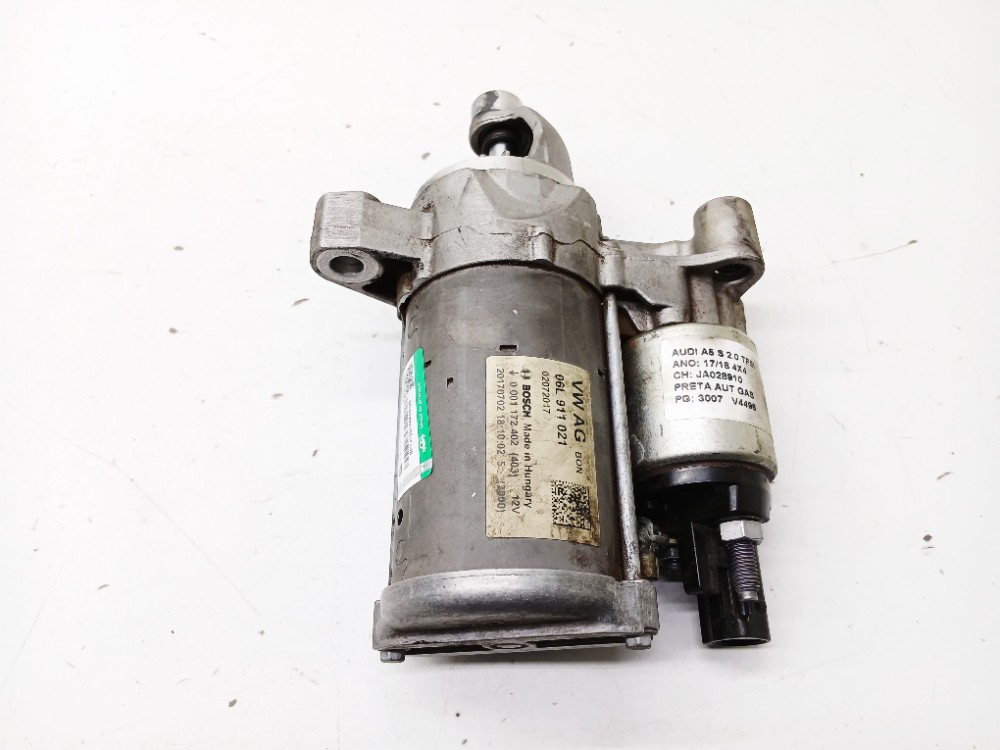 Motor Arranque Audi A5 Sline Tfsi 2.0t 2017 2018 06l911021