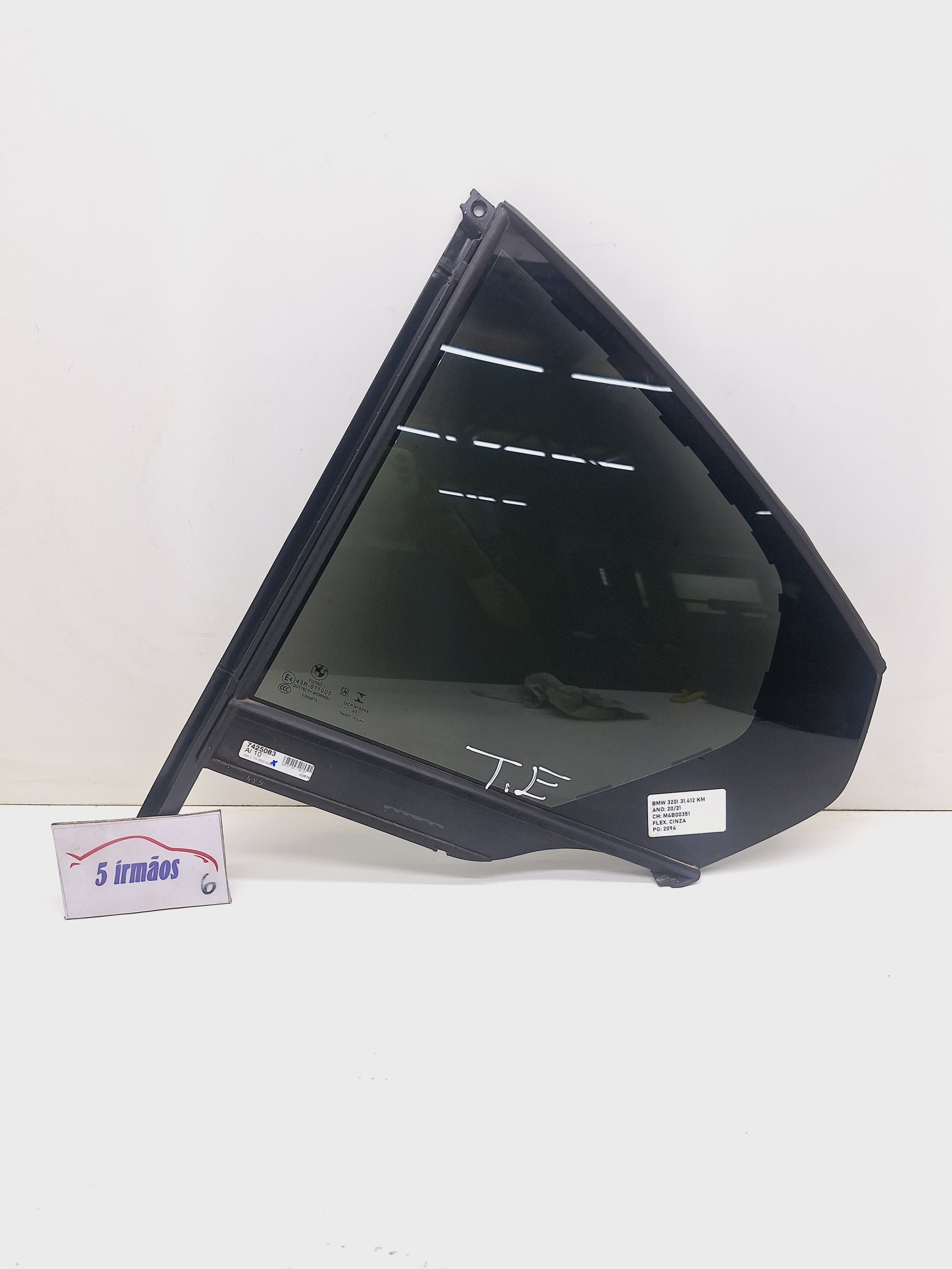 Vidro Fixo Traseiro Esquerdo Bmw 320i 2.0 Turbo 2020/ 2021