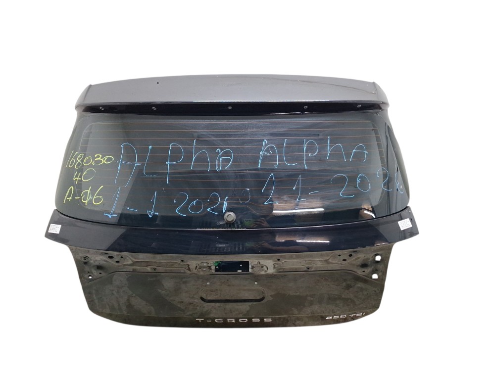 Tampa Traseira C Vidro Vw Tcross Tsi 1.4 2025 2026