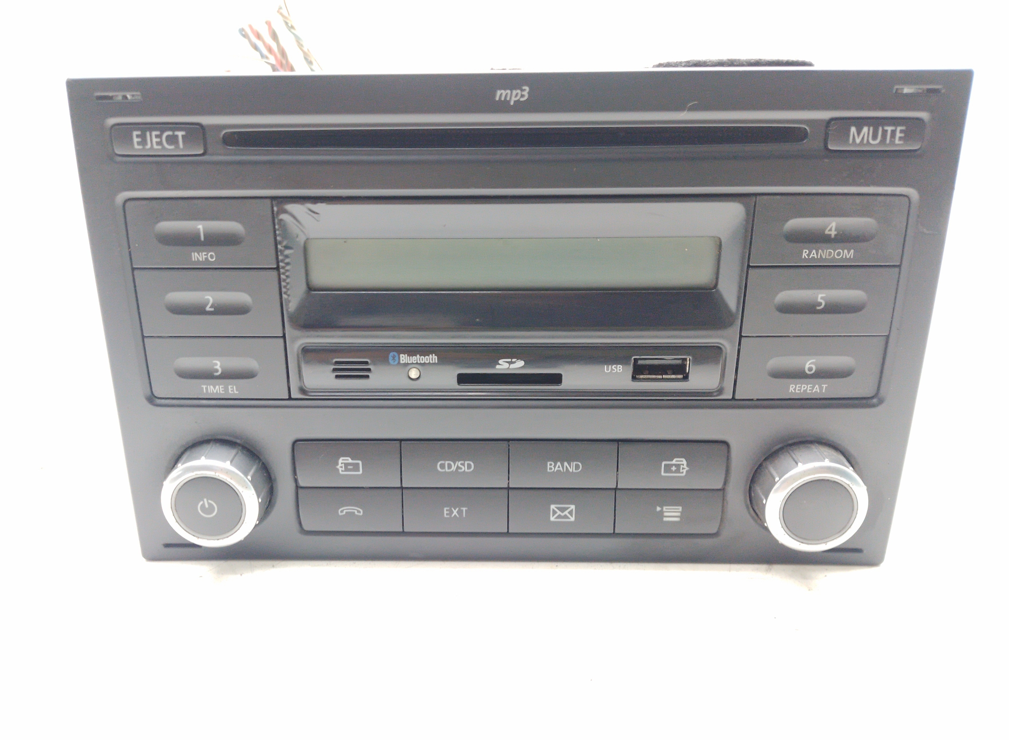 Rádio CD Player Volkswagen Golf 2.0 2009 N6qe035152d