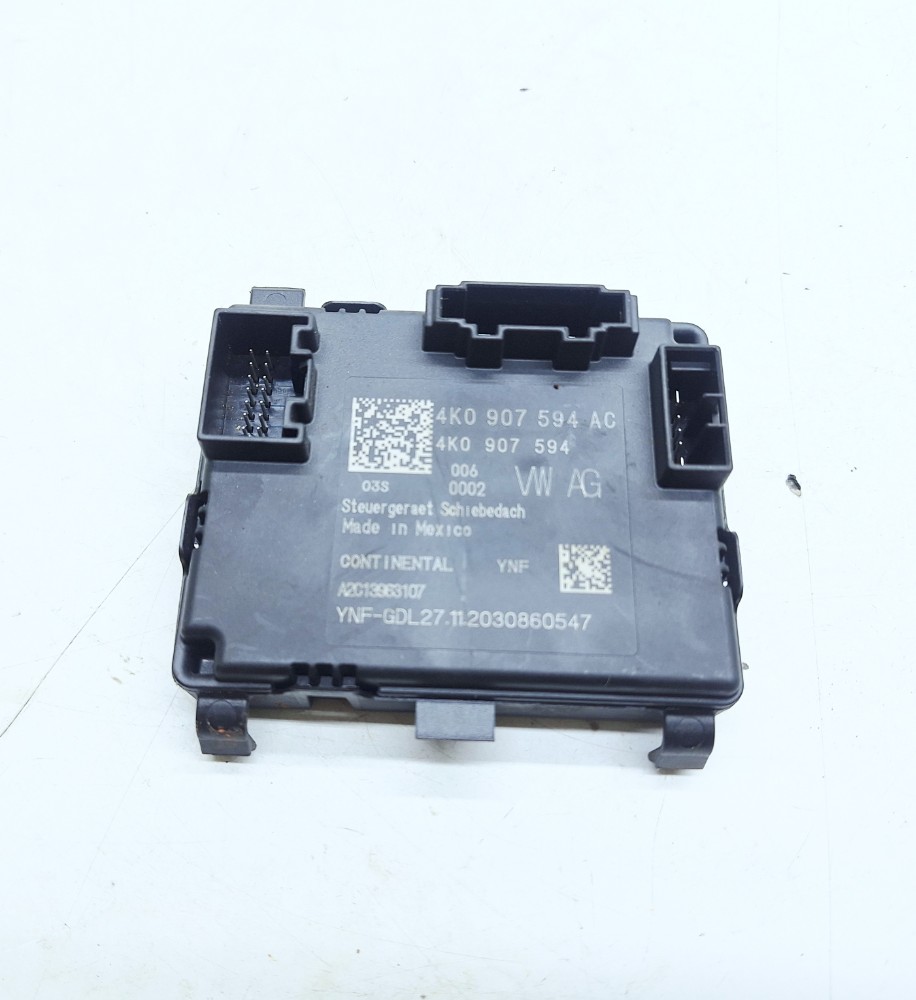 Módulo Teto Solar Vw Tiguan Tsi 2.0 2021 4k0907594ac