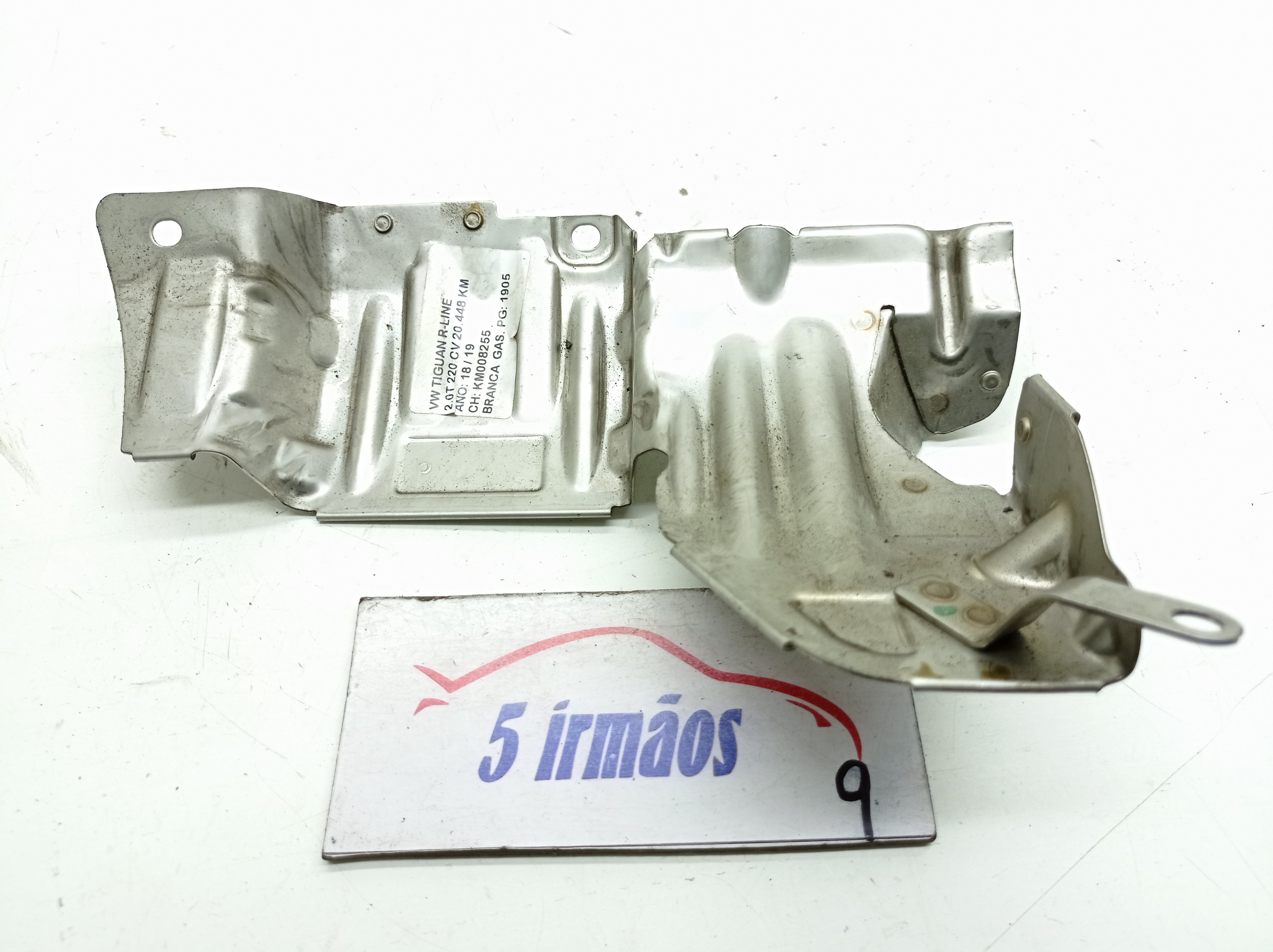 Capa Defletor Calor Vw Tiguan R-line 2.0 2018 / 2019