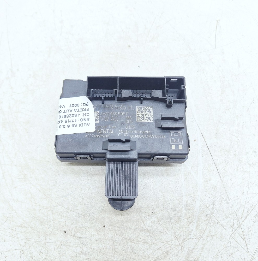 Módulo Porta Traseira Esquerda Audi A5 2.0 2018 8w0959595h