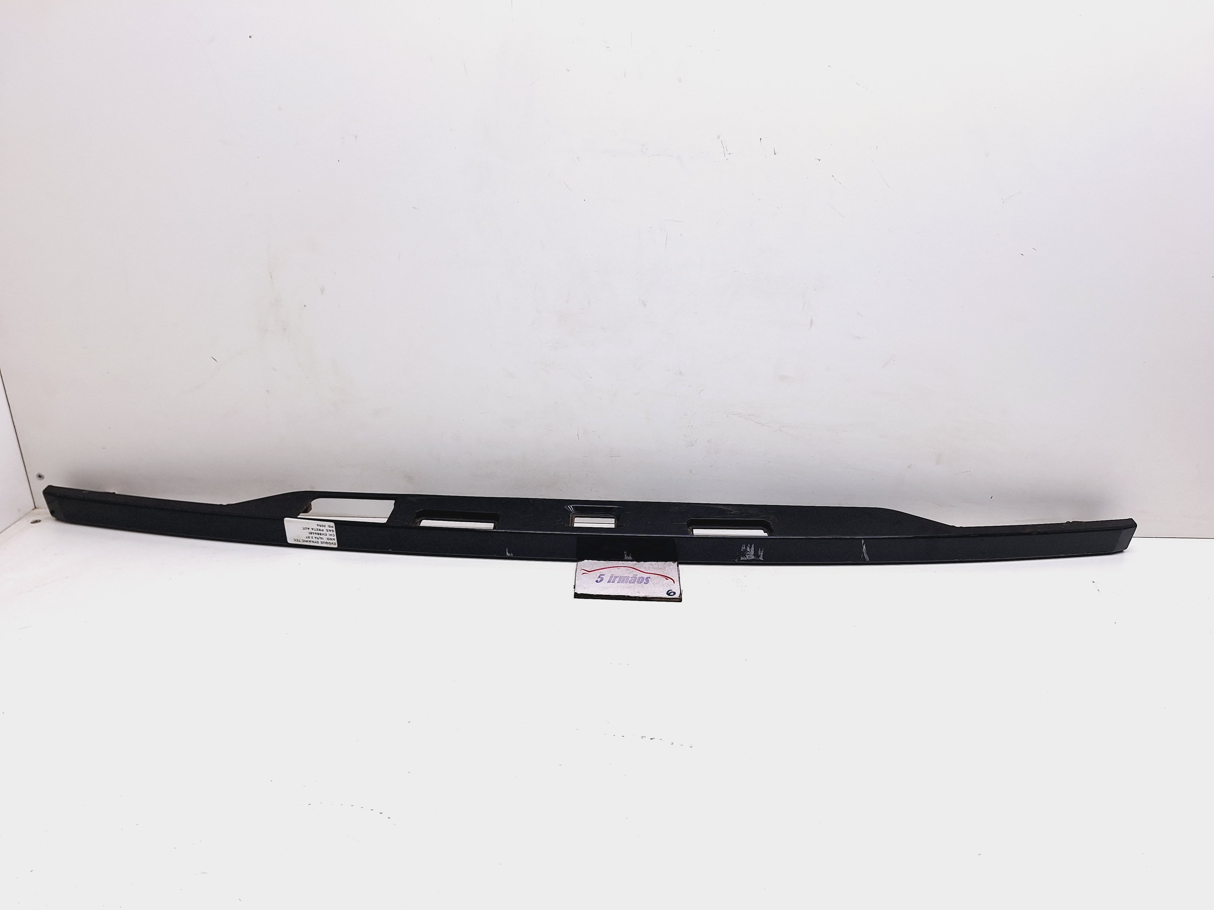 Friso Acabamento Luz Placa Traseira Evoque 2.0 2013/2014 Preto