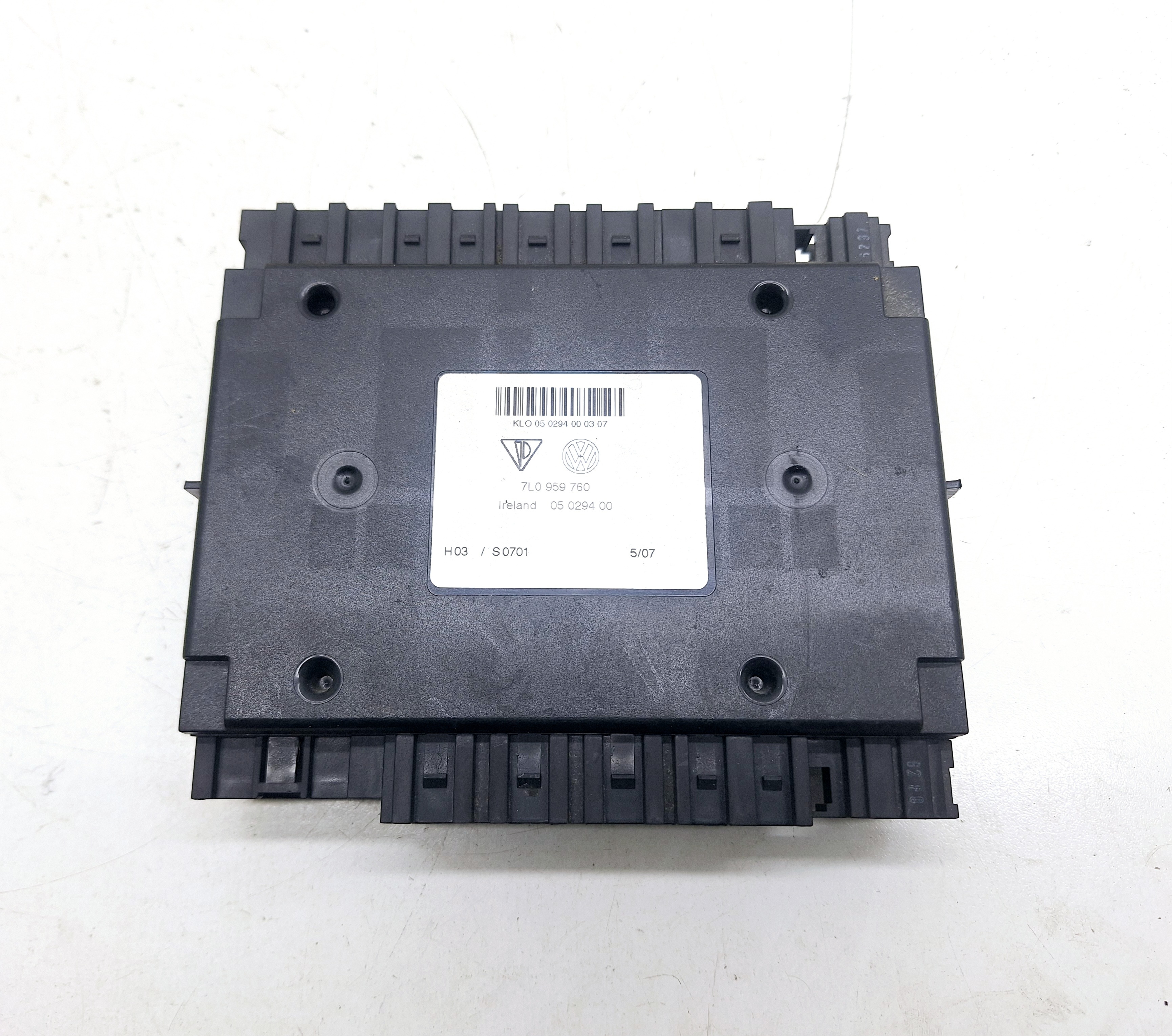 Módulo Banco Esquerdo Cayenne 4.8 V8 2008 Nº7l0959760