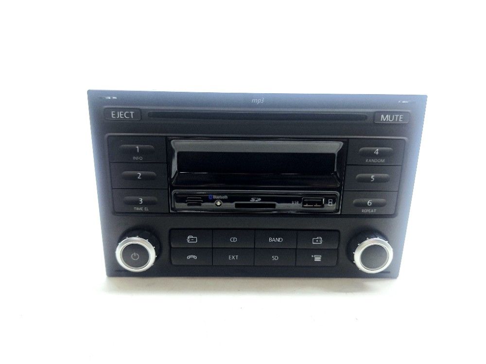 Rádio Cd Player Multimídia Vw Golf 1.6 2013 2014 5Z0035152K