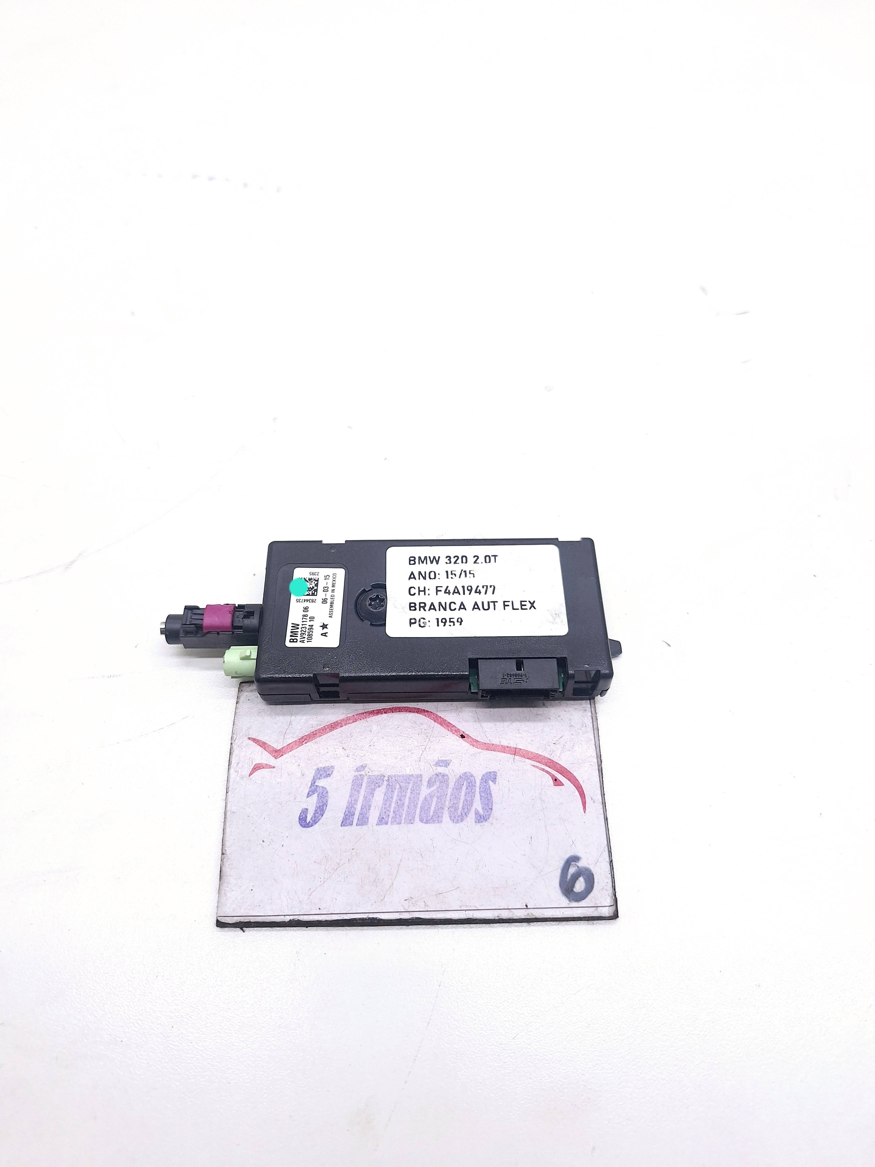 Módulo Amplificador Antena Bmw 320i 2.0 Turbo 2015 Á 2018