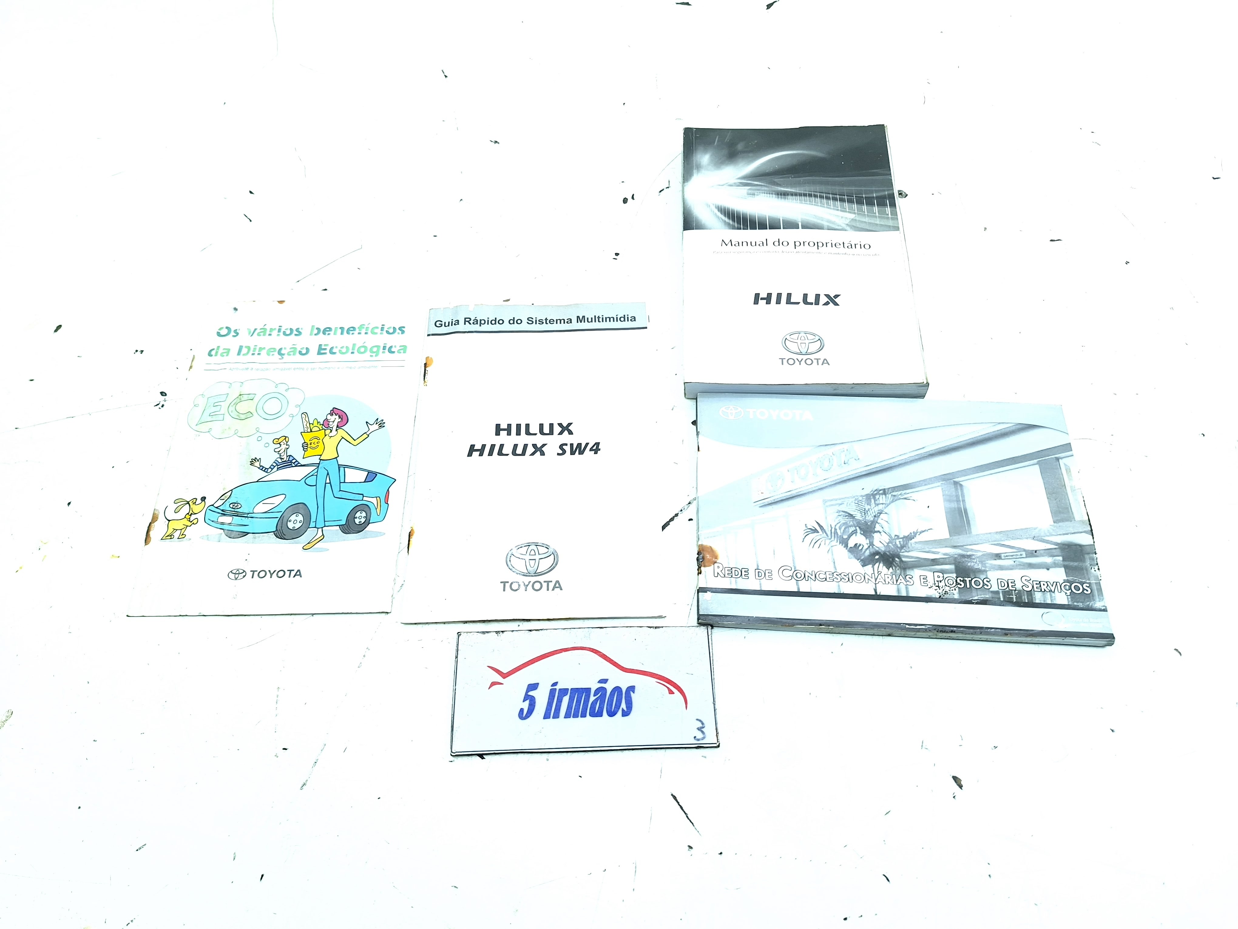 Manual Proprietário Toyota Hilux 2.8 2016 / 2017