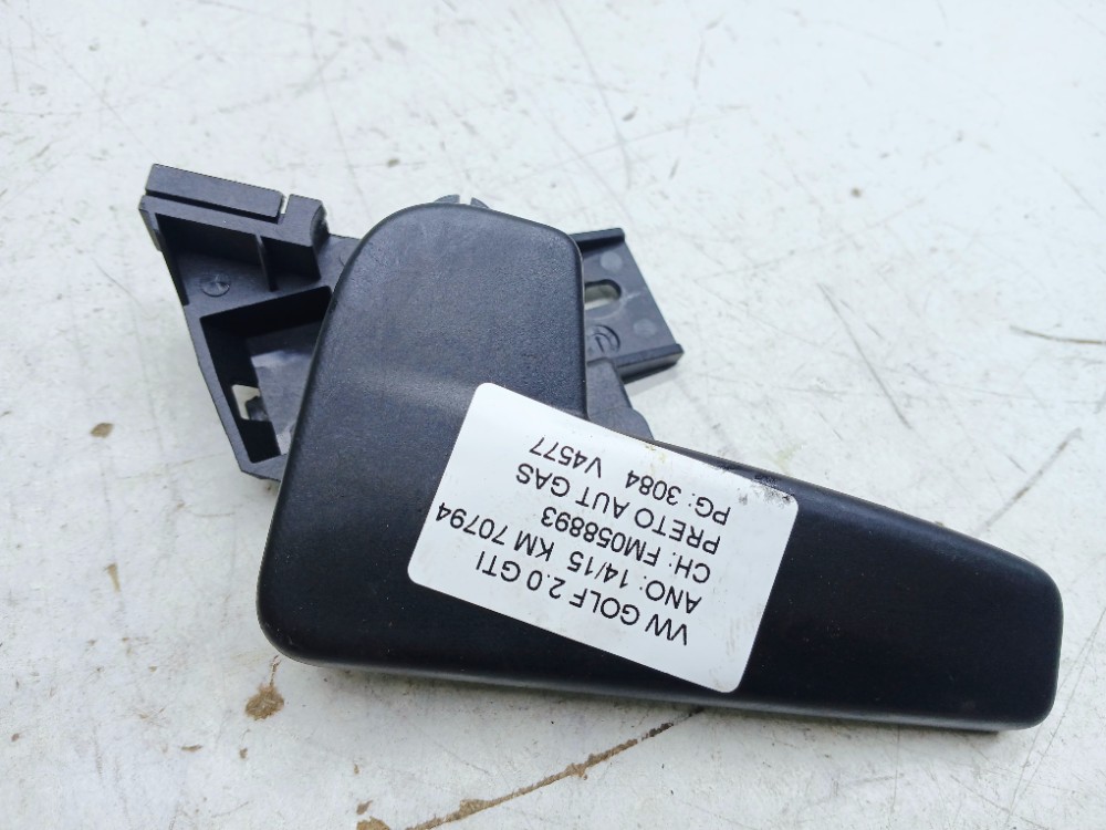 Alavanca Abertura Capô Vw Golf 2.0 2014 2015 6r1823533