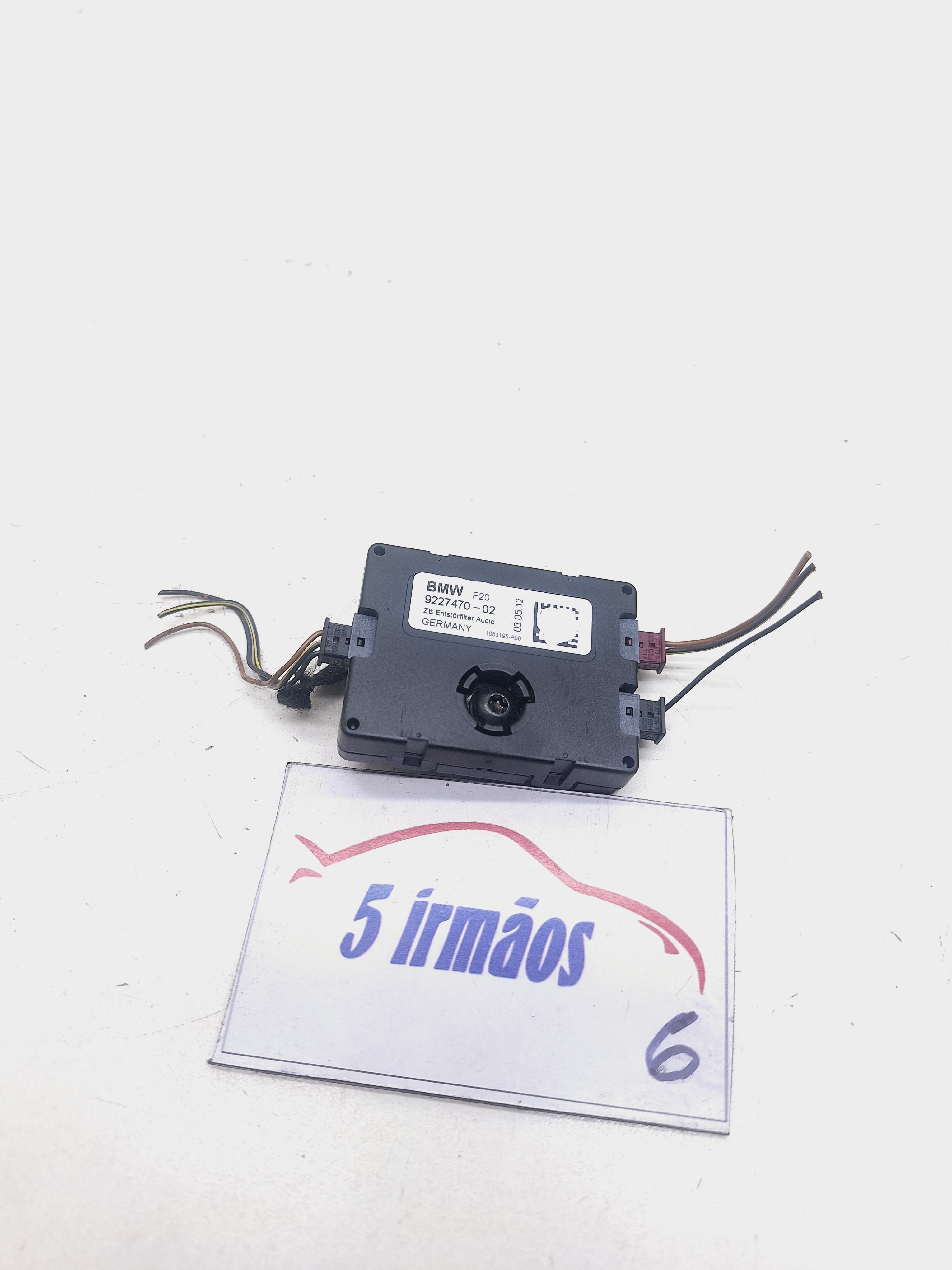 Módulo Antena Bmw 125 2.0 Aut Turbo 2013 Nº922747002