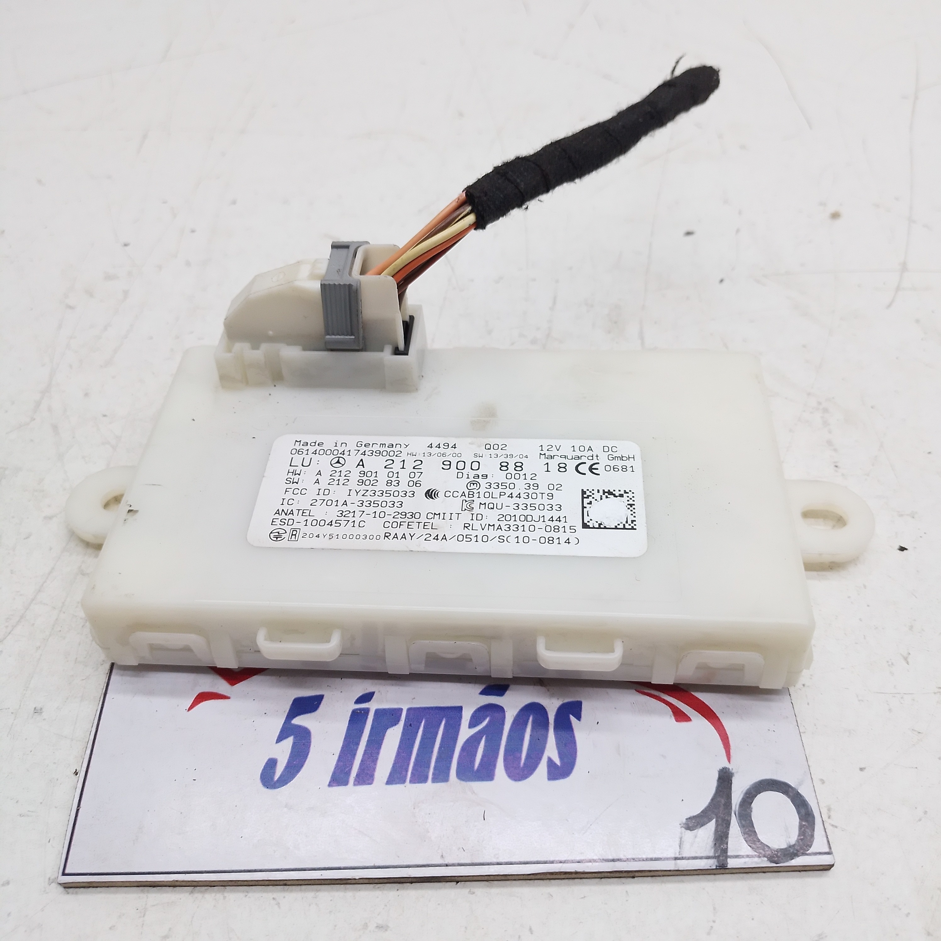 Módulo Unidade De Comando Mercedes A250 2.0 2014 / 2015