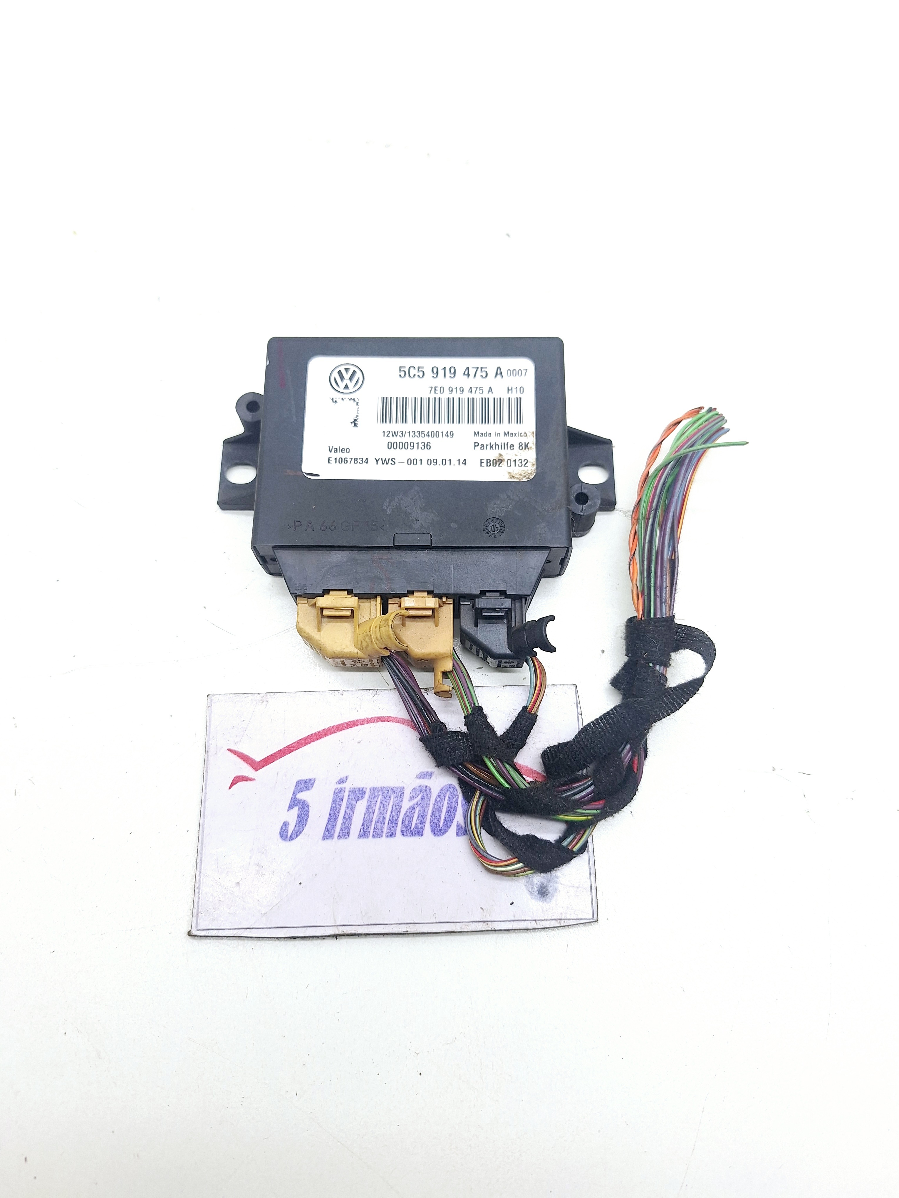 Módulo Estacionamento Vw Fusca Tsi 2.0 Aut 2014 Nº5c5919475a