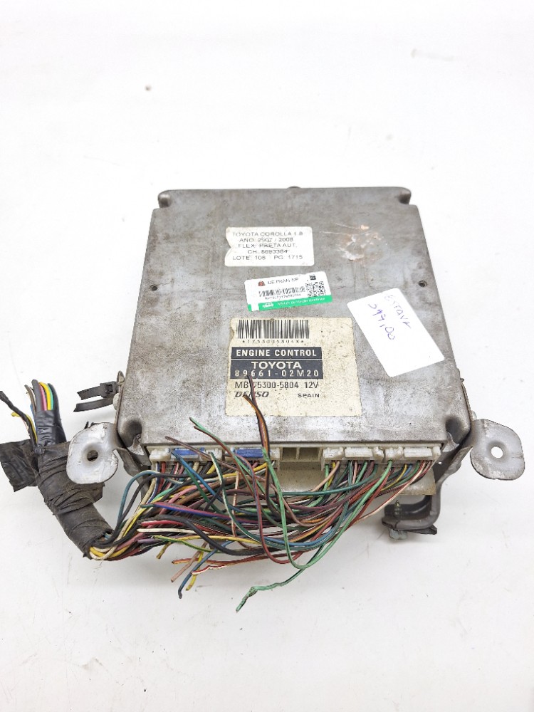 Módulo Injeção Toyota Corolla 1.8 2007 2008 8966102m20