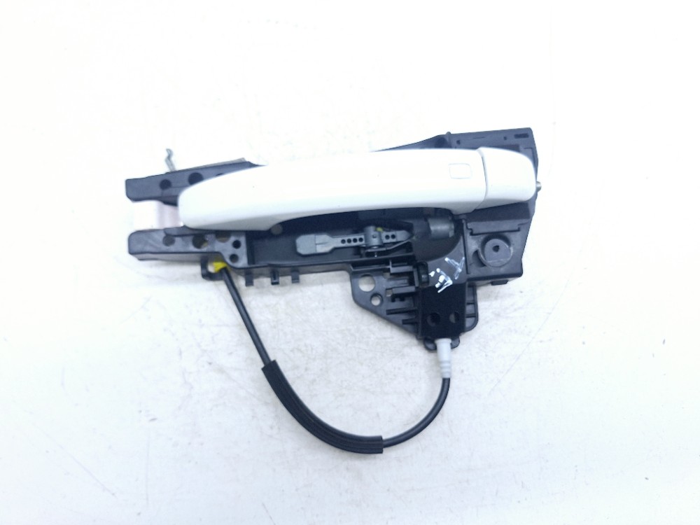 Maçaneta Externa Traseira Esquerda Audi Q3 2.0 2015 2016 Branco Traseira