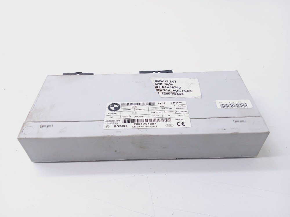 Módulo Porta Malas Bmw X1 2.0 Turbo 2016 2017 7412610 – 5 Irmãos