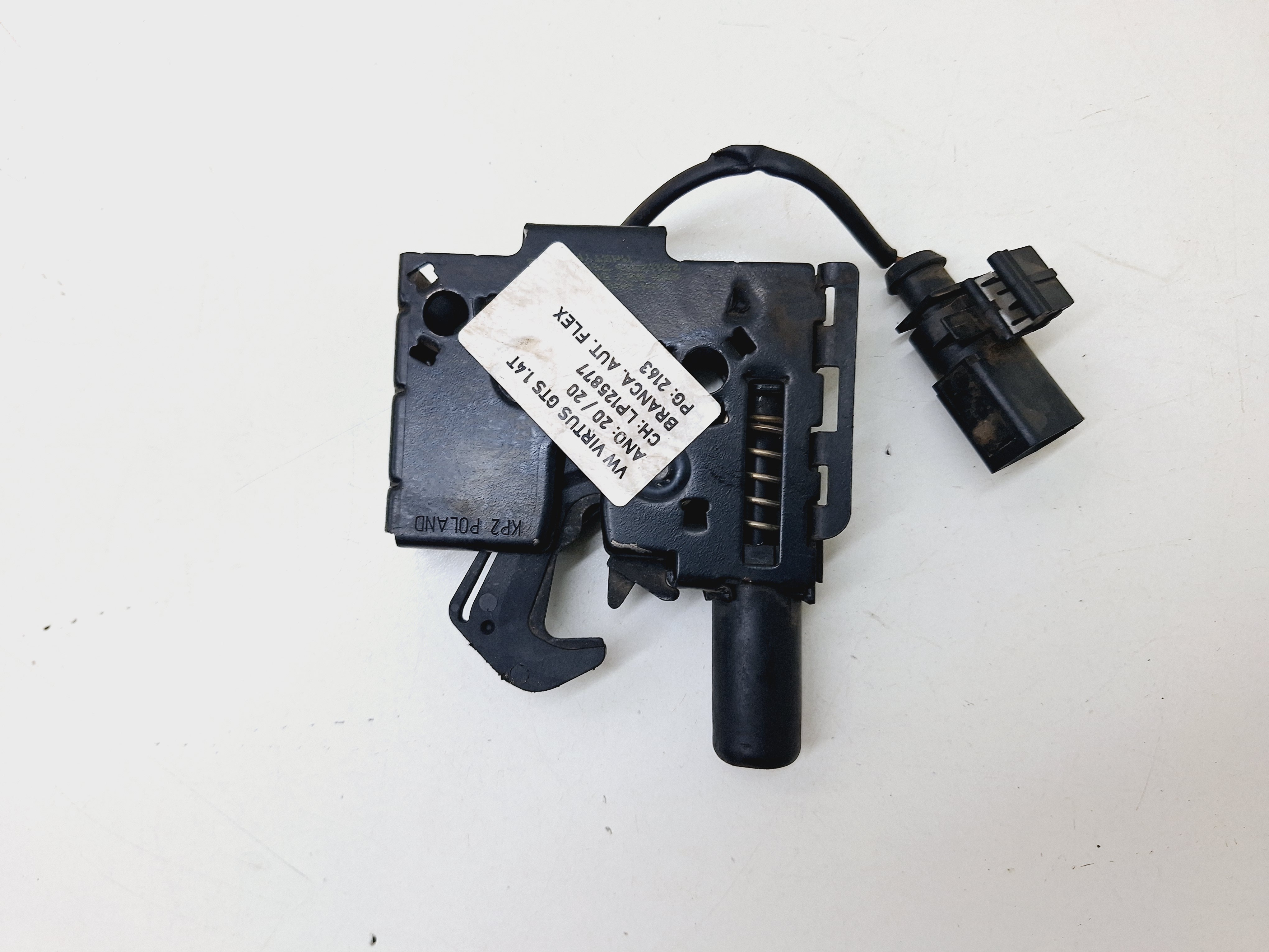 Fechadura Esquerda Capô Vw Virtus 1.4 Gts 2020 850823509b