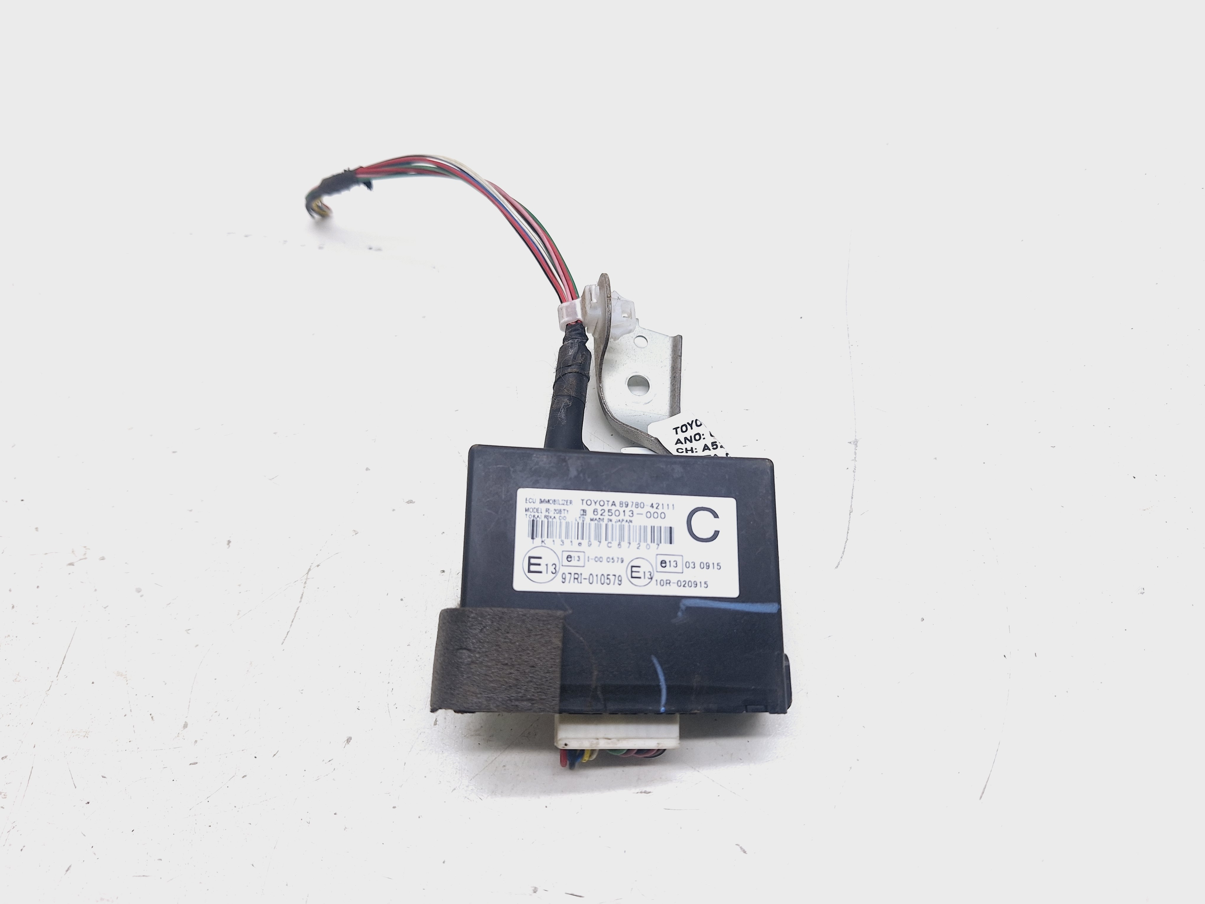 Módulo Imobilizador Toyota Rav4 2.4 2009/ 2010 Nº625013000