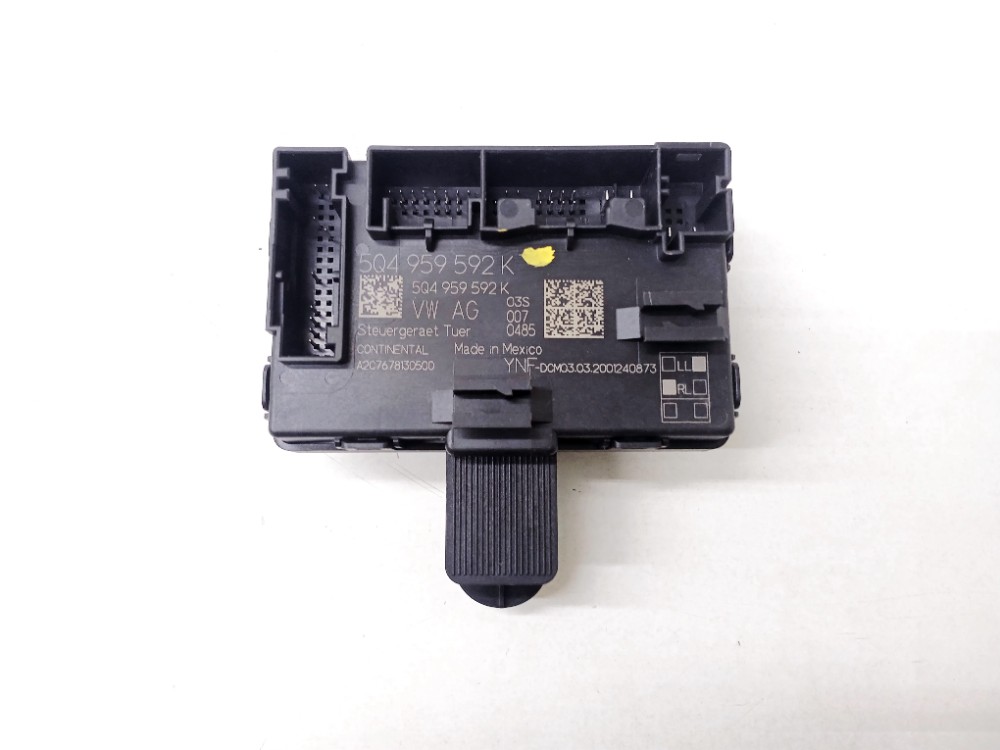 Módulo Porta Dianteira Direita Vw Jetta 1.4 2020 5q4959592k