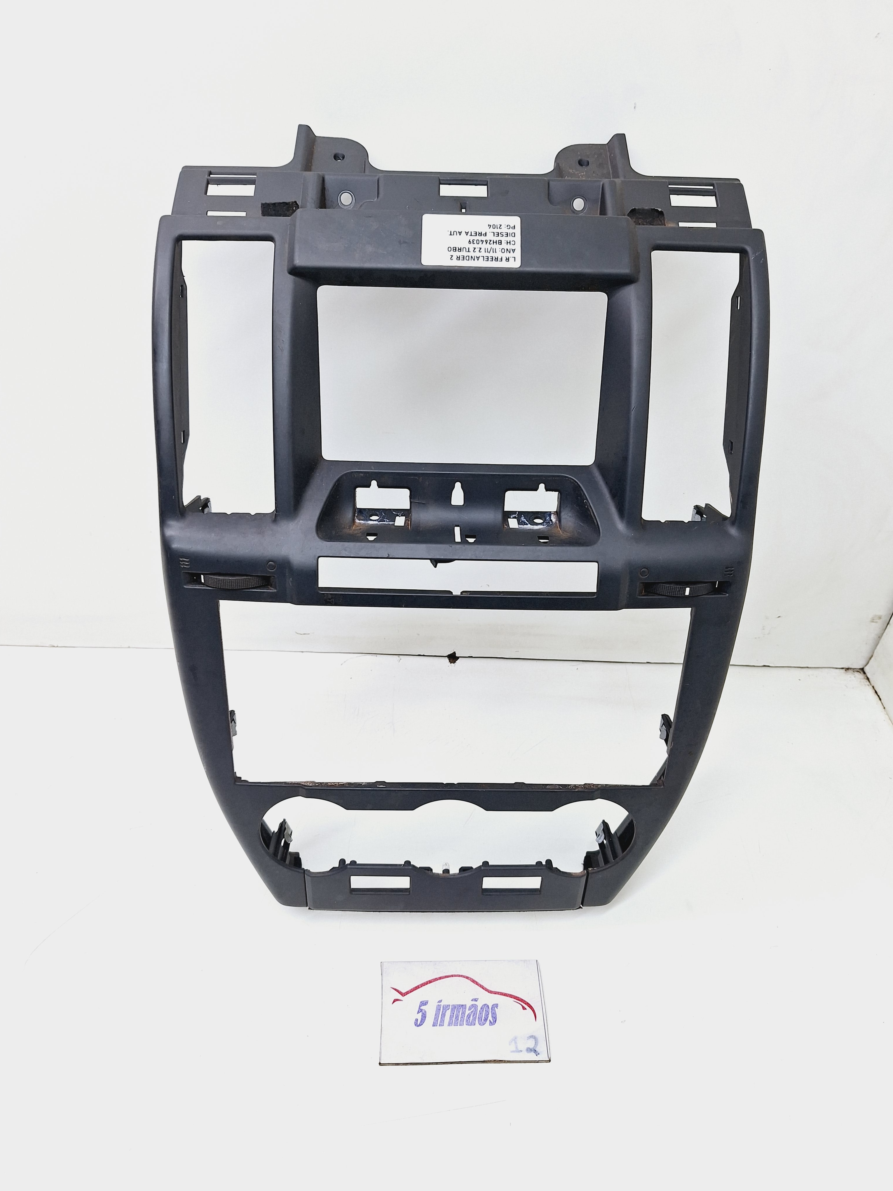 Acabamento Painel Central Land Rover Freelander 2 2.2 2011 Preto